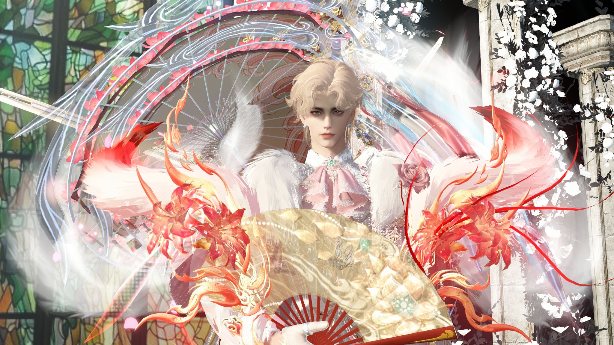 逆水寒手游账号踏北尘 【T1火区双光九尾外观纯享号，三转盘微光长风烈玉宸+七自染双光夜绸袍凤城鳞川男女都权威+狐武狐伞+全套天马+最火大祥瑞九尾狐+大衣柜250套时装45套288+高进度号绝技已抽满需要来d】 战力值13