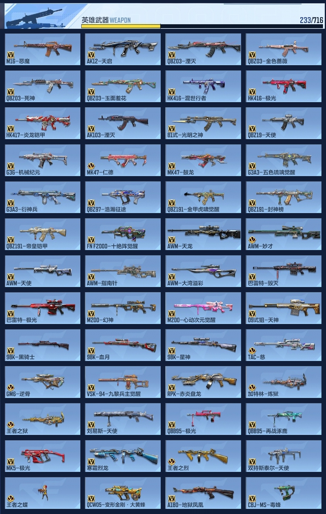 CFMWQ362874枪战王者账号详情图9 CFMWQ362874枪战王者账号详情图9