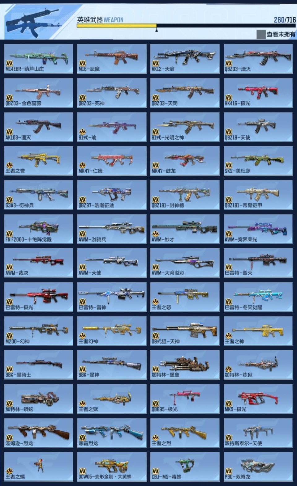 CFMWQ364575枪战王者账号详情图9 CFMWQ364575枪战王者账号详情图9