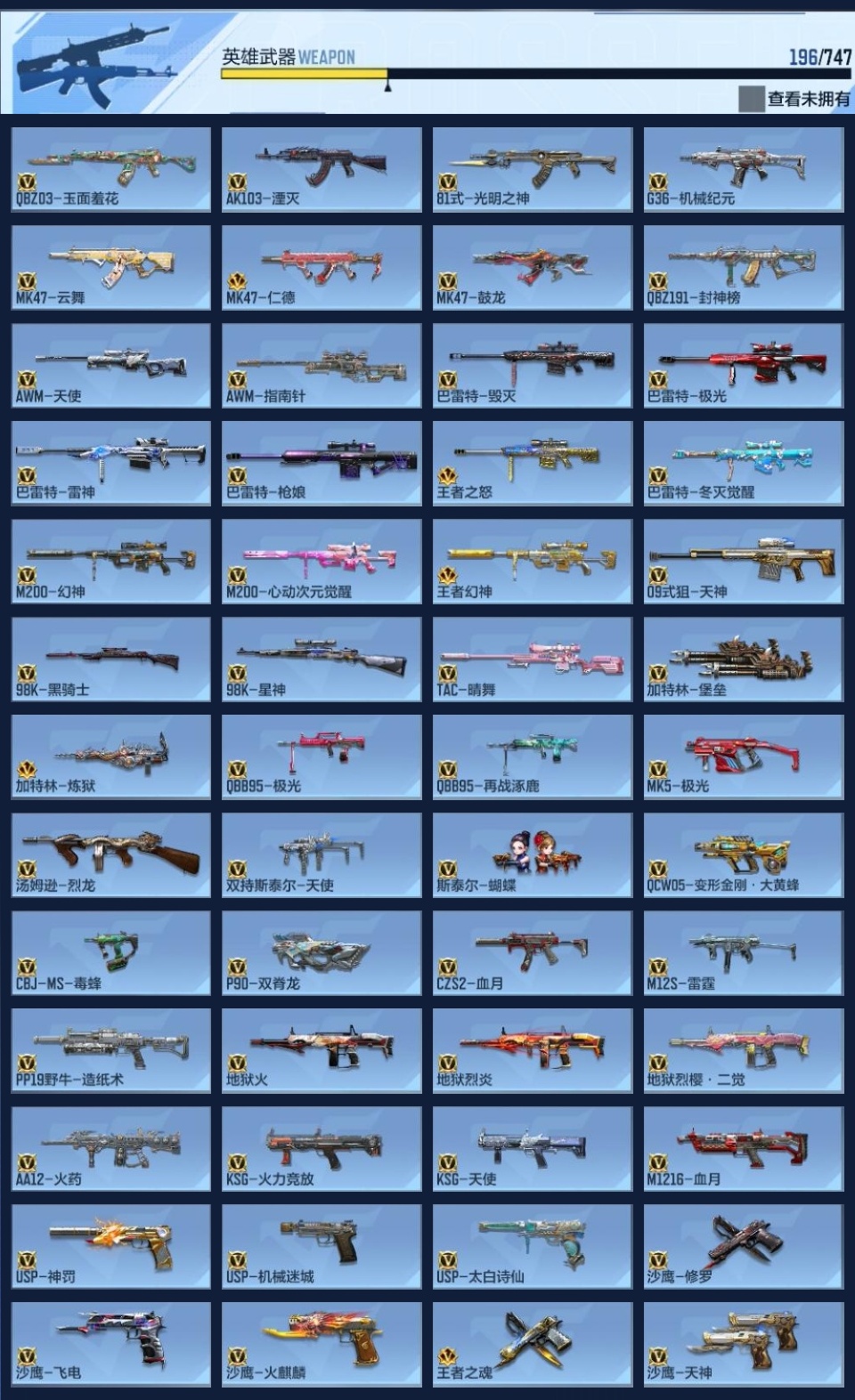 CFMWQ365545枪战王者账号详情图8 CFMWQ365545枪战王者账号详情图8