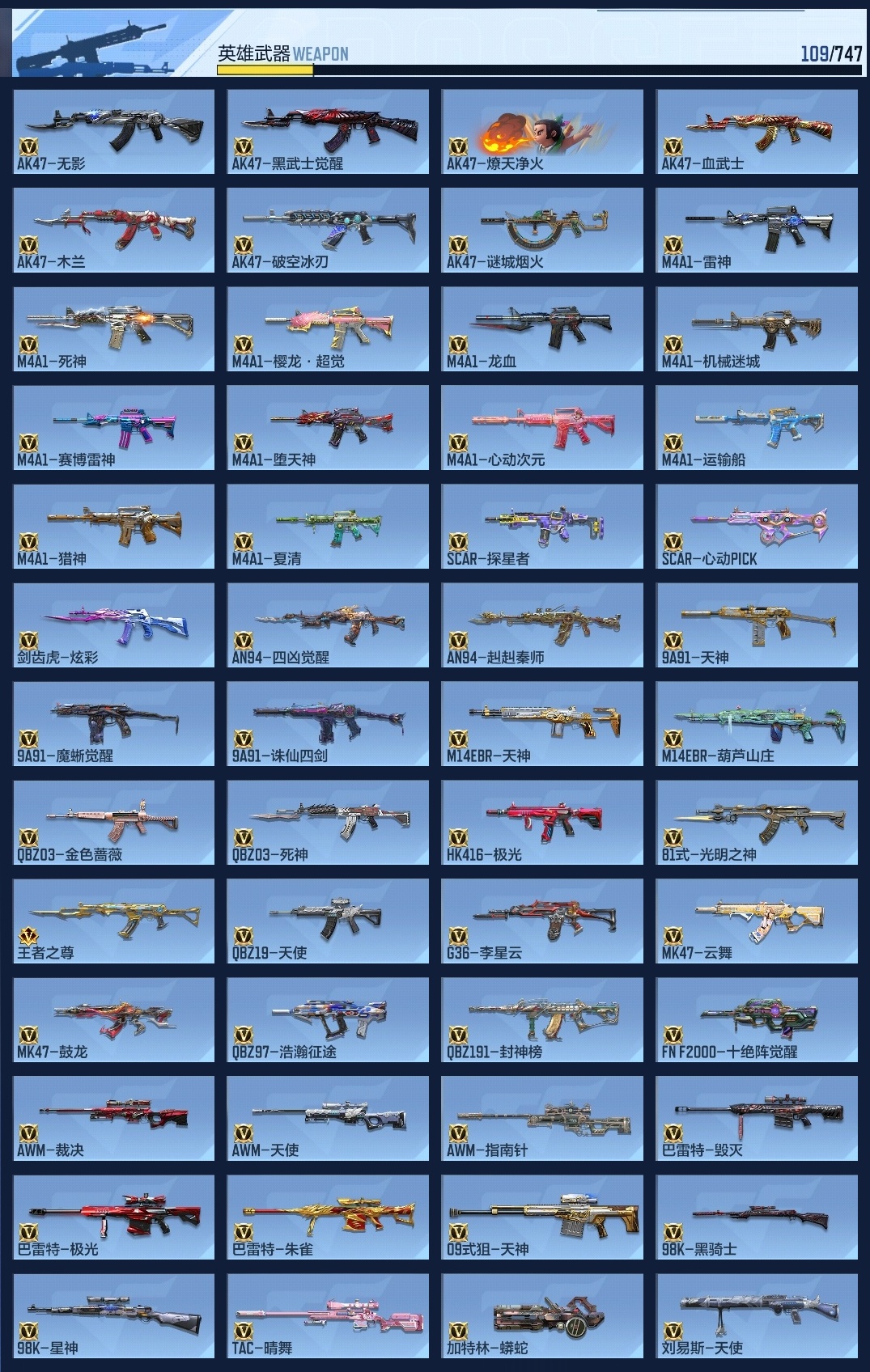 CFMWQ370010枪战王者账号详情图11 CFMWQ370010枪战王者账号详情图11