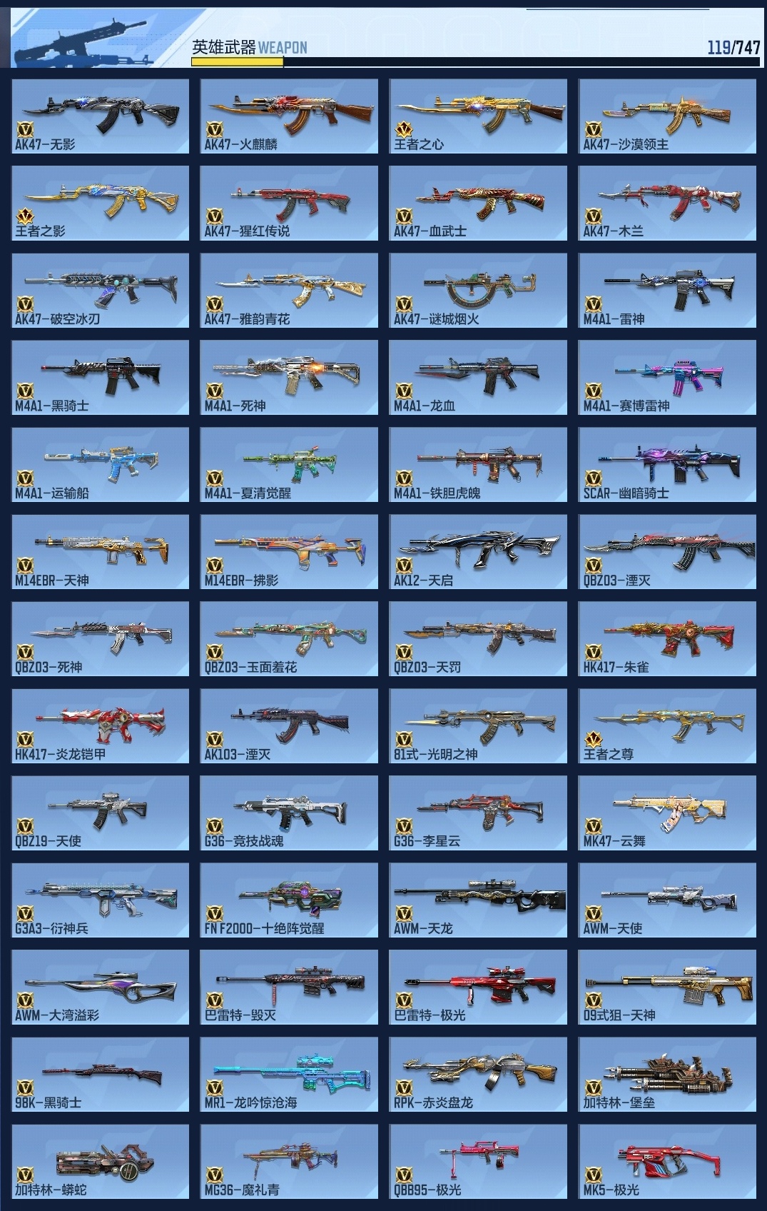 CFMWQ370061枪战王者账号详情图11 CFMWQ370061枪战王者账号详情图11