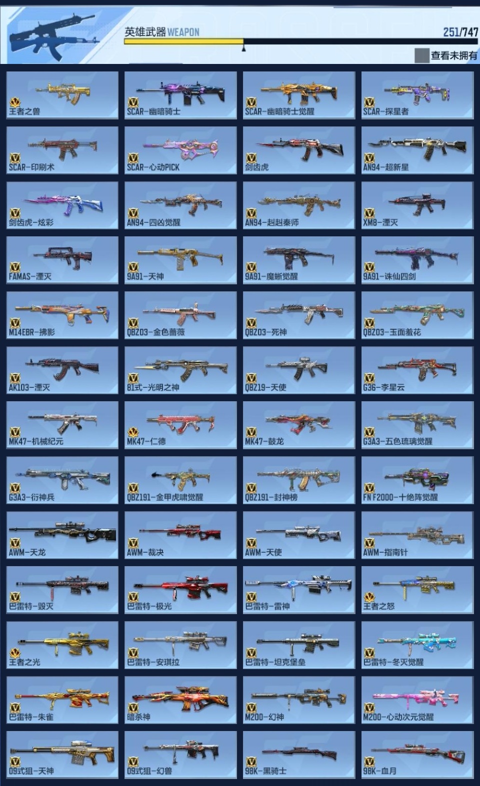 CFMWQ370213枪战王者账号详情图9 CFMWQ370213枪战王者账号详情图9