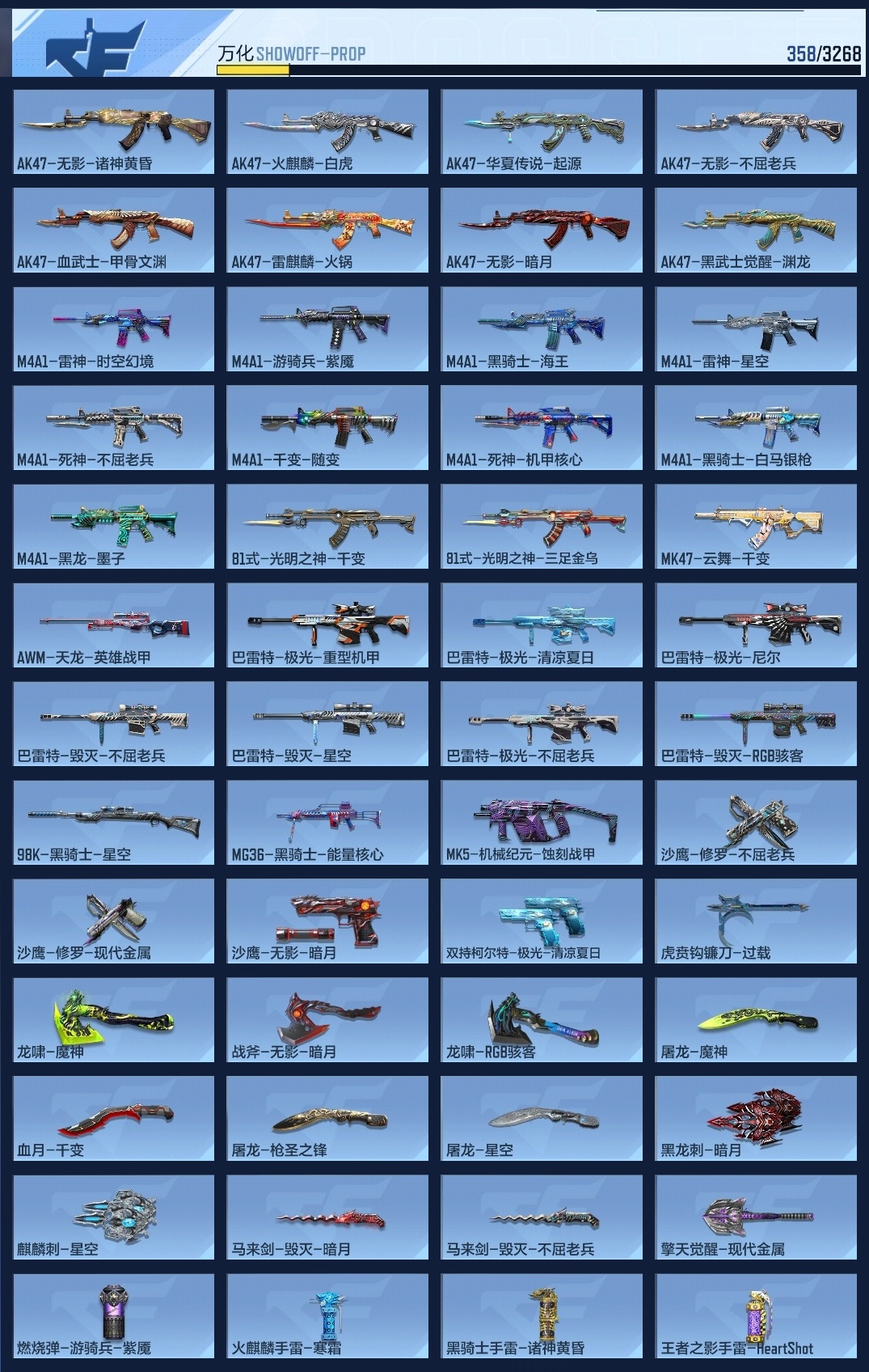 CFMWQ370460枪战王者账号详情图12 CFMWQ370460枪战王者账号详情图12