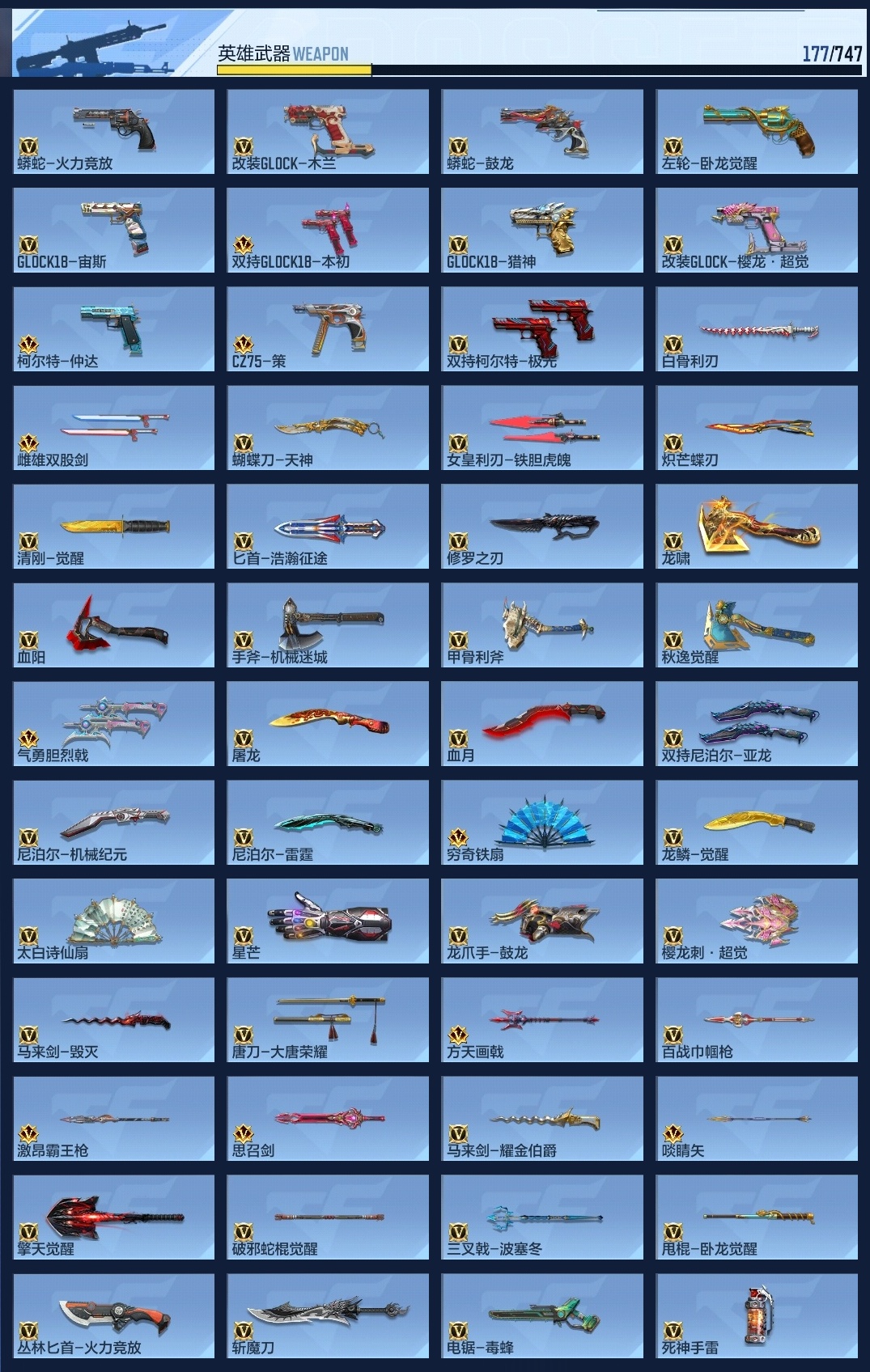 CFMWQ370460枪战王者账号详情图9 CFMWQ370460枪战王者账号详情图9