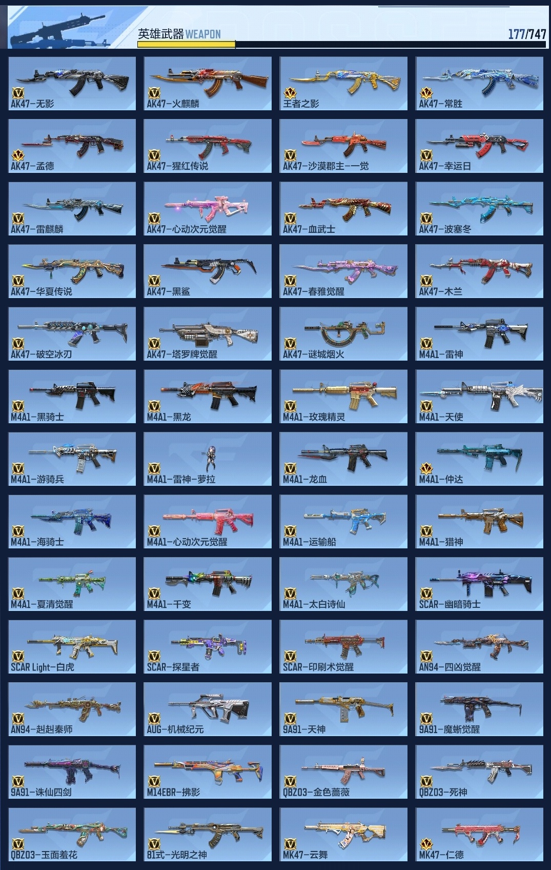 CFMWQ370460枪战王者账号详情图7 CFMWQ370460枪战王者账号详情图7