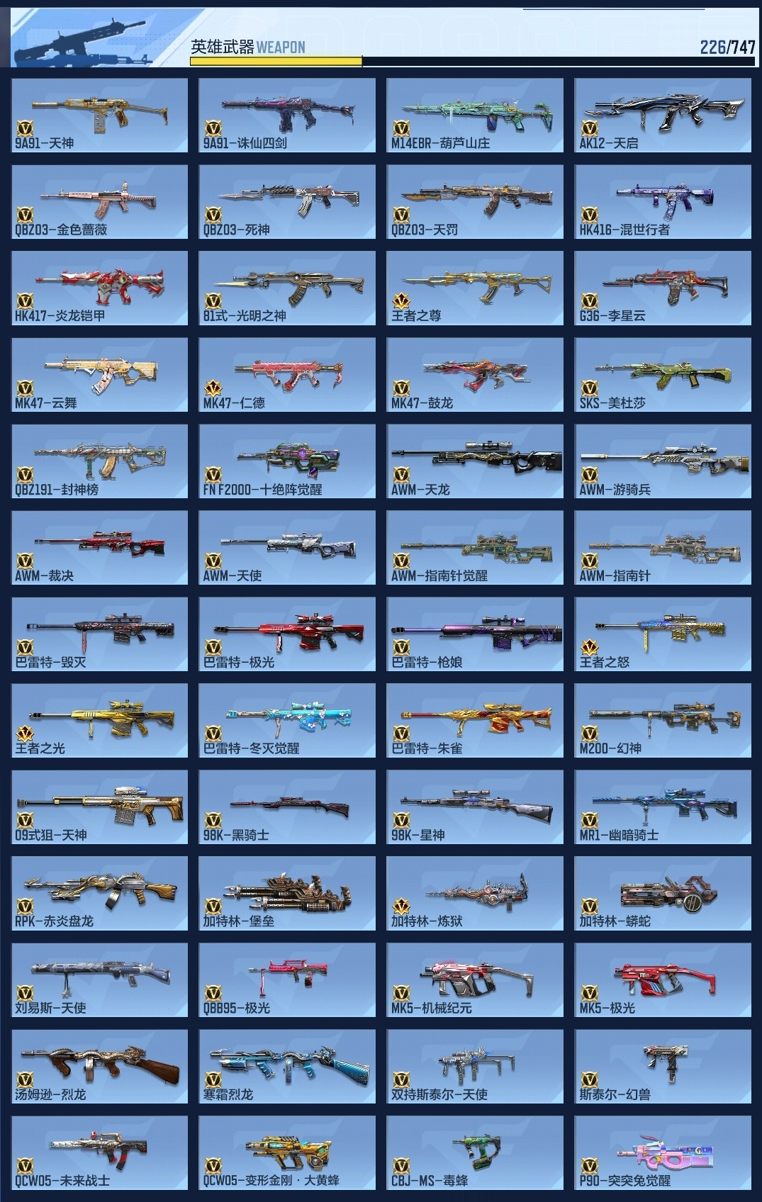 CFMWQ373176枪战王者账号详情图18