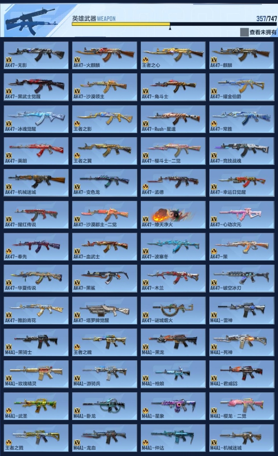 CFMWQ374389枪战王者账号详情图7