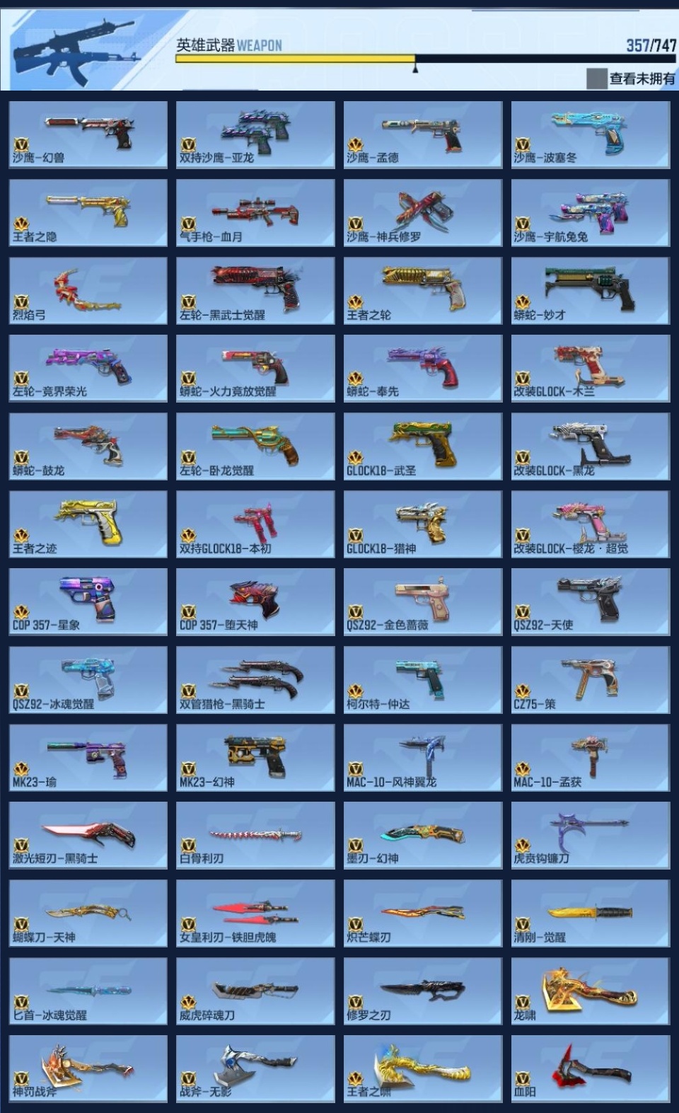 CFMWQ374389枪战王者账号详情图11