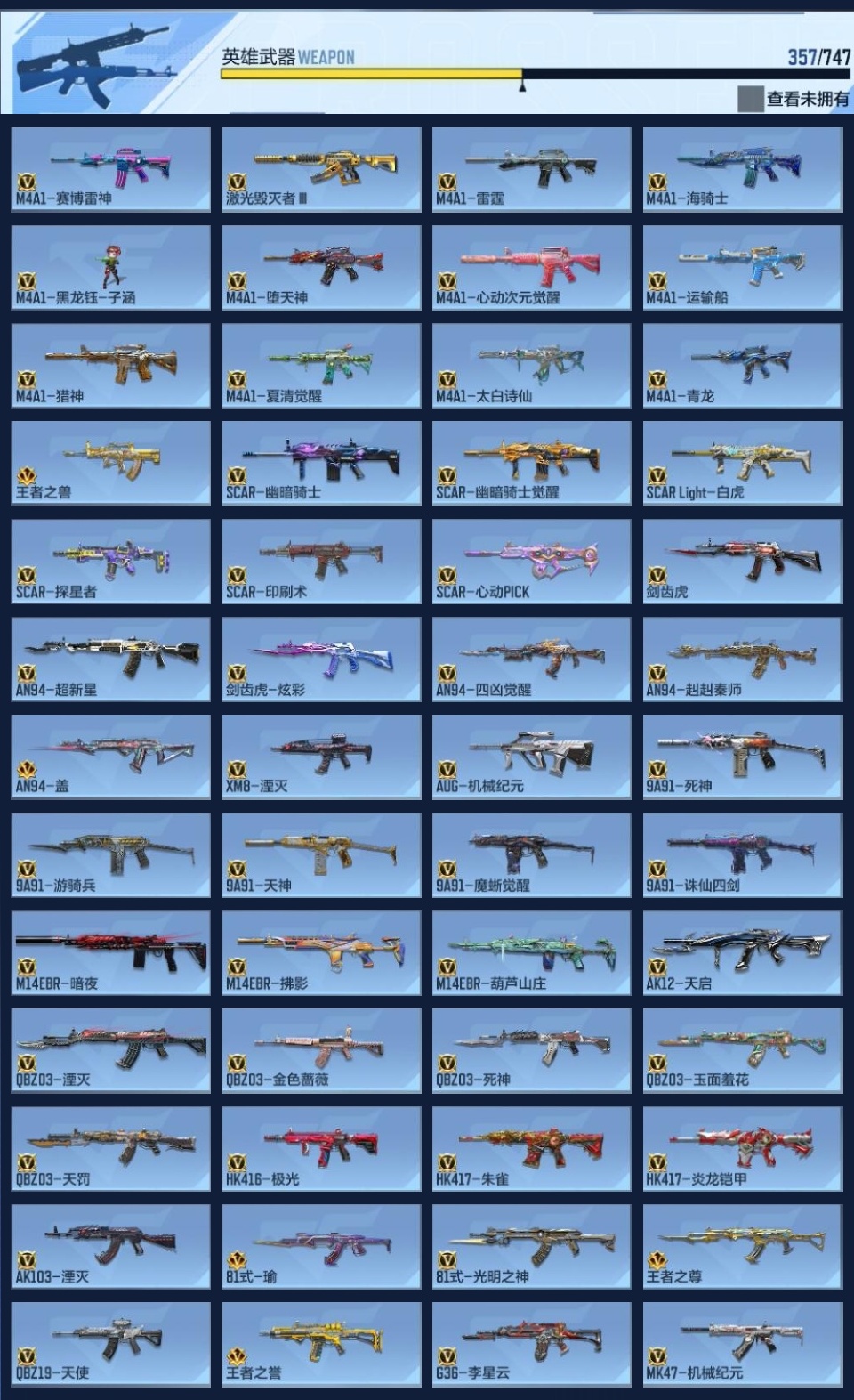 CFMWQ374389枪战王者账号详情图8