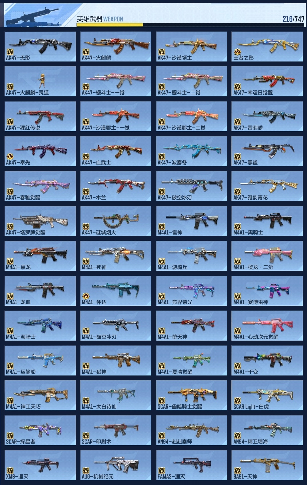 CFMWQ40049枪战王者账号详情图15