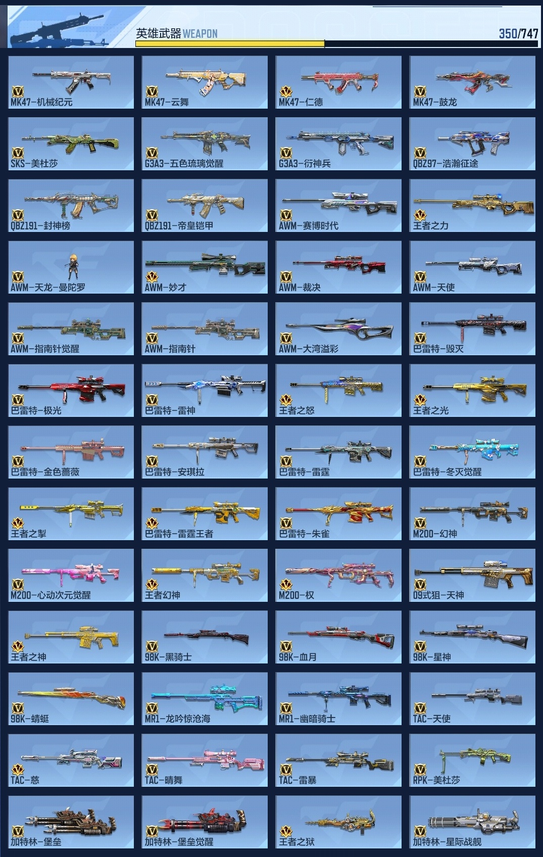 CFMWQ374590枪战王者账号详情图11