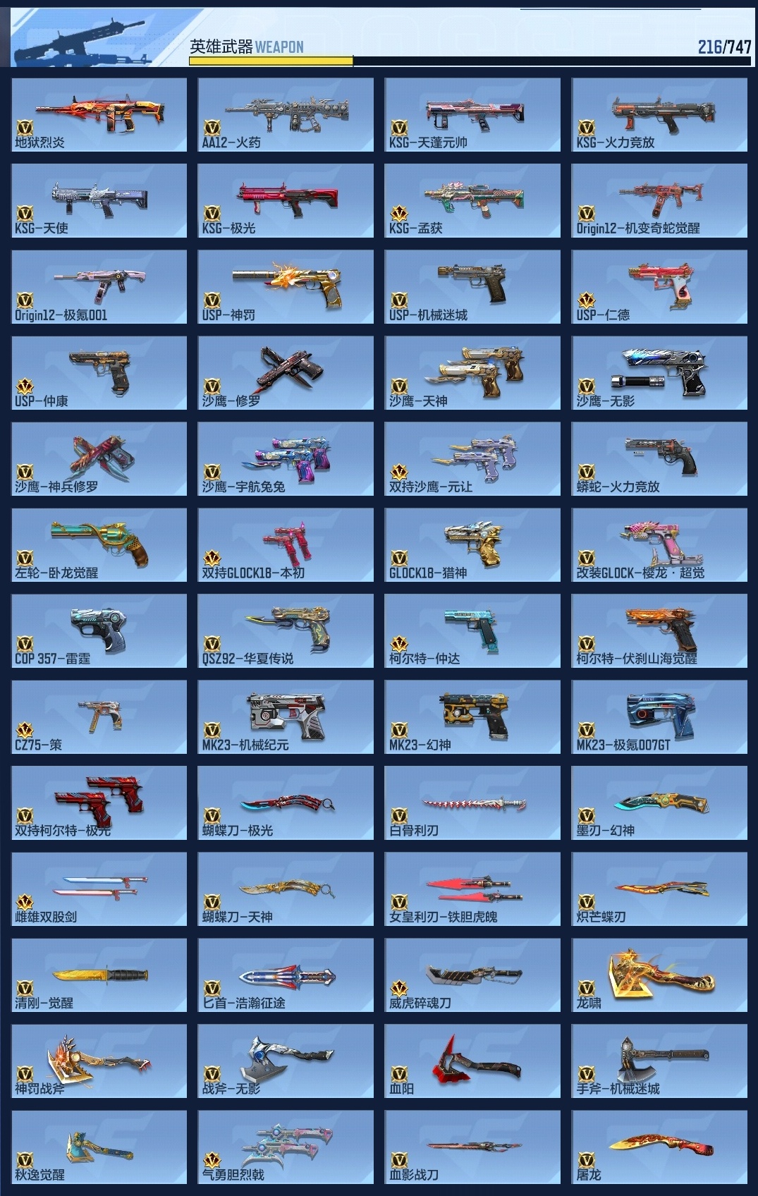 CFMWQ40049枪战王者账号详情图17