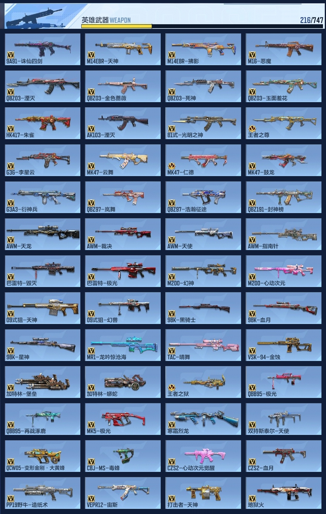 CFMWQ40049枪战王者账号详情图16