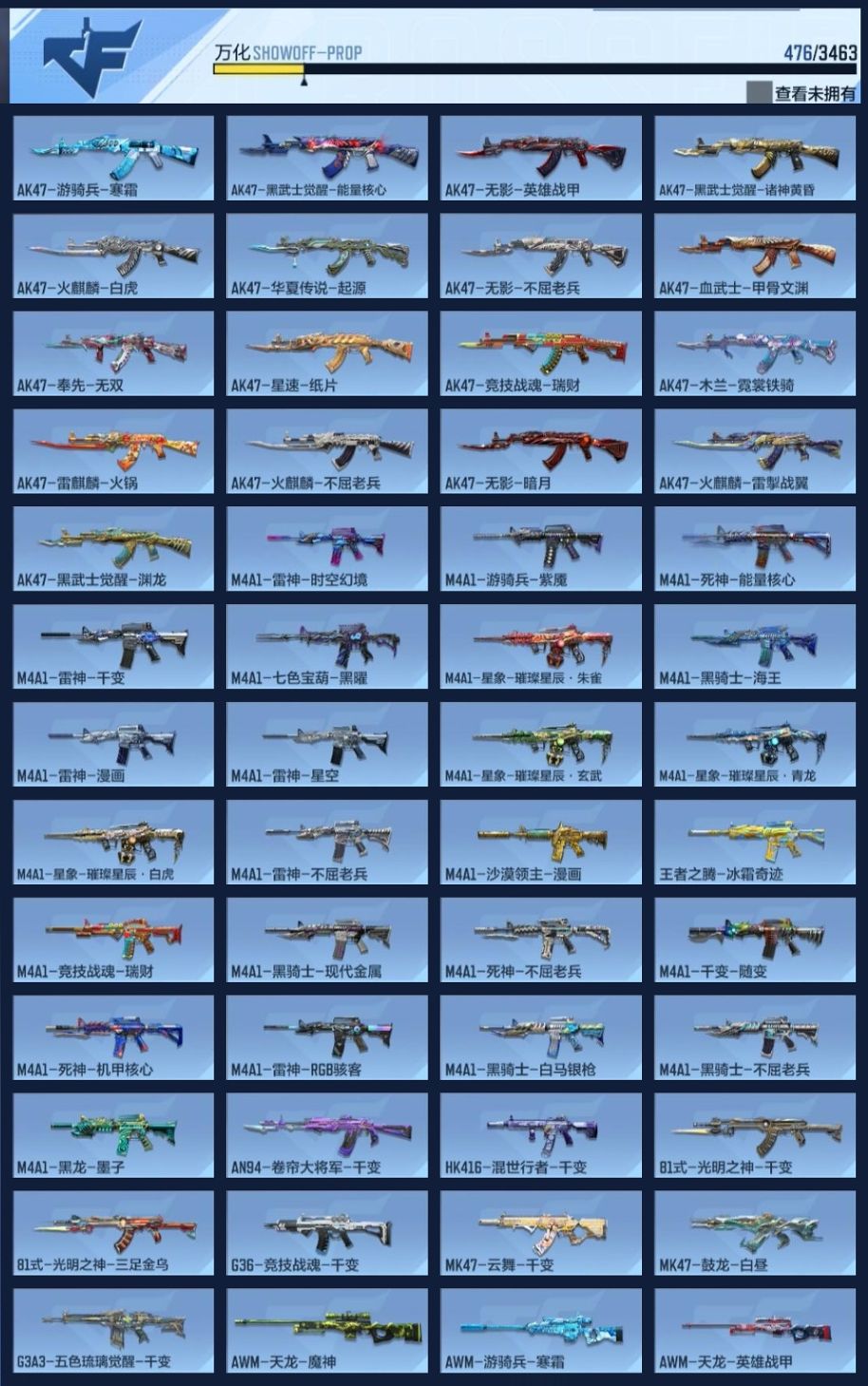 CFMZJY426473枪战王者账号详情图22