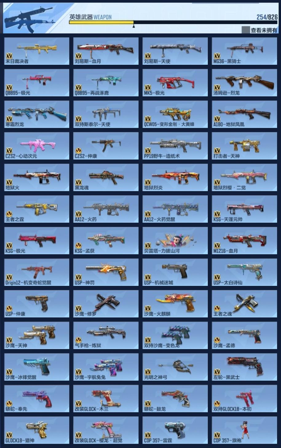 CFMZJY426476枪战王者账号详情图11