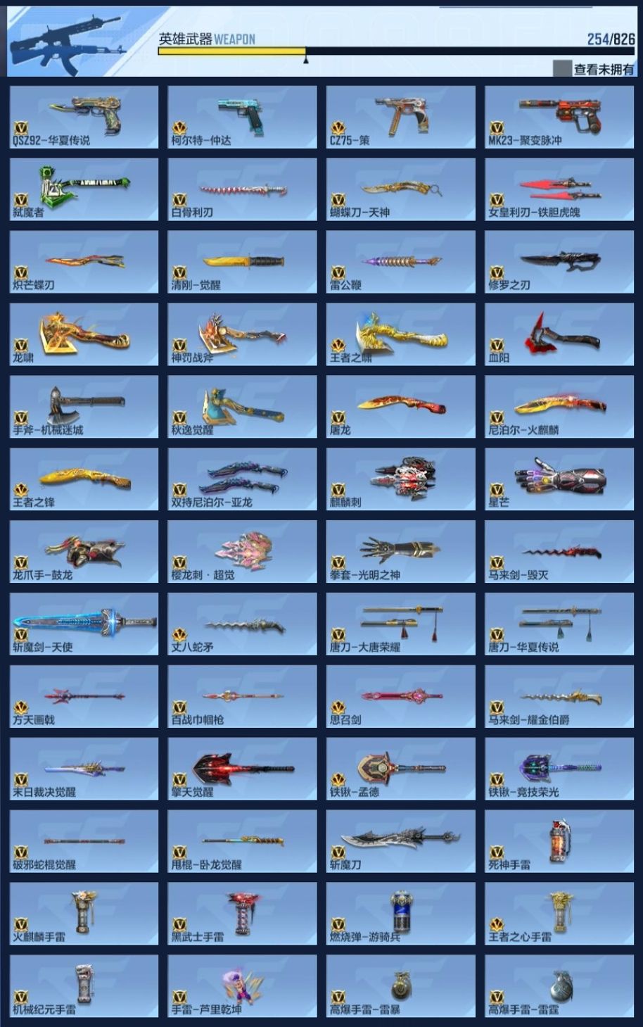 CFMZJY426476枪战王者账号详情图23