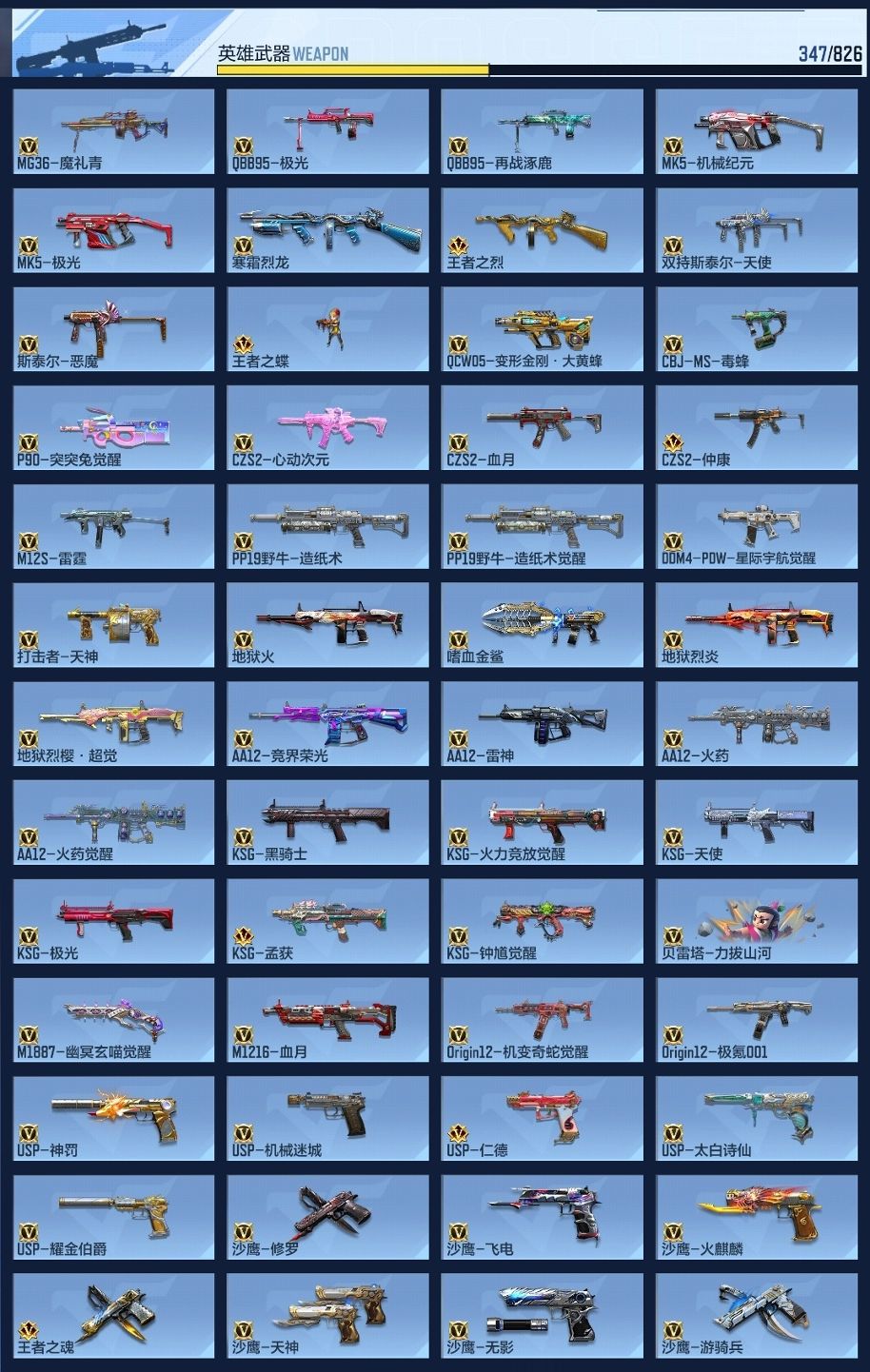 CFMZJY426996枪战王者账号详情图26