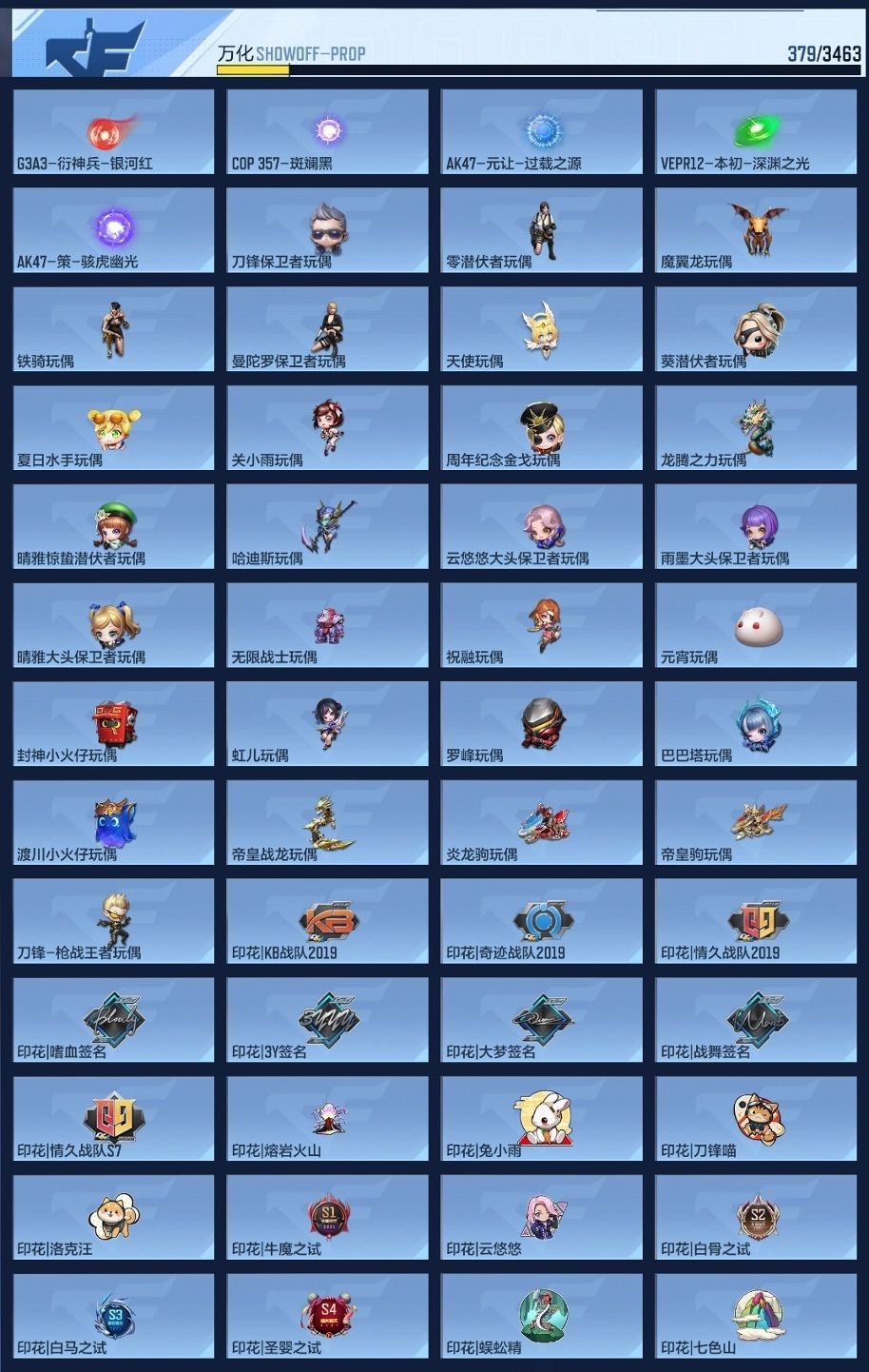 CFMZJY427001枪战王者账号详情图10