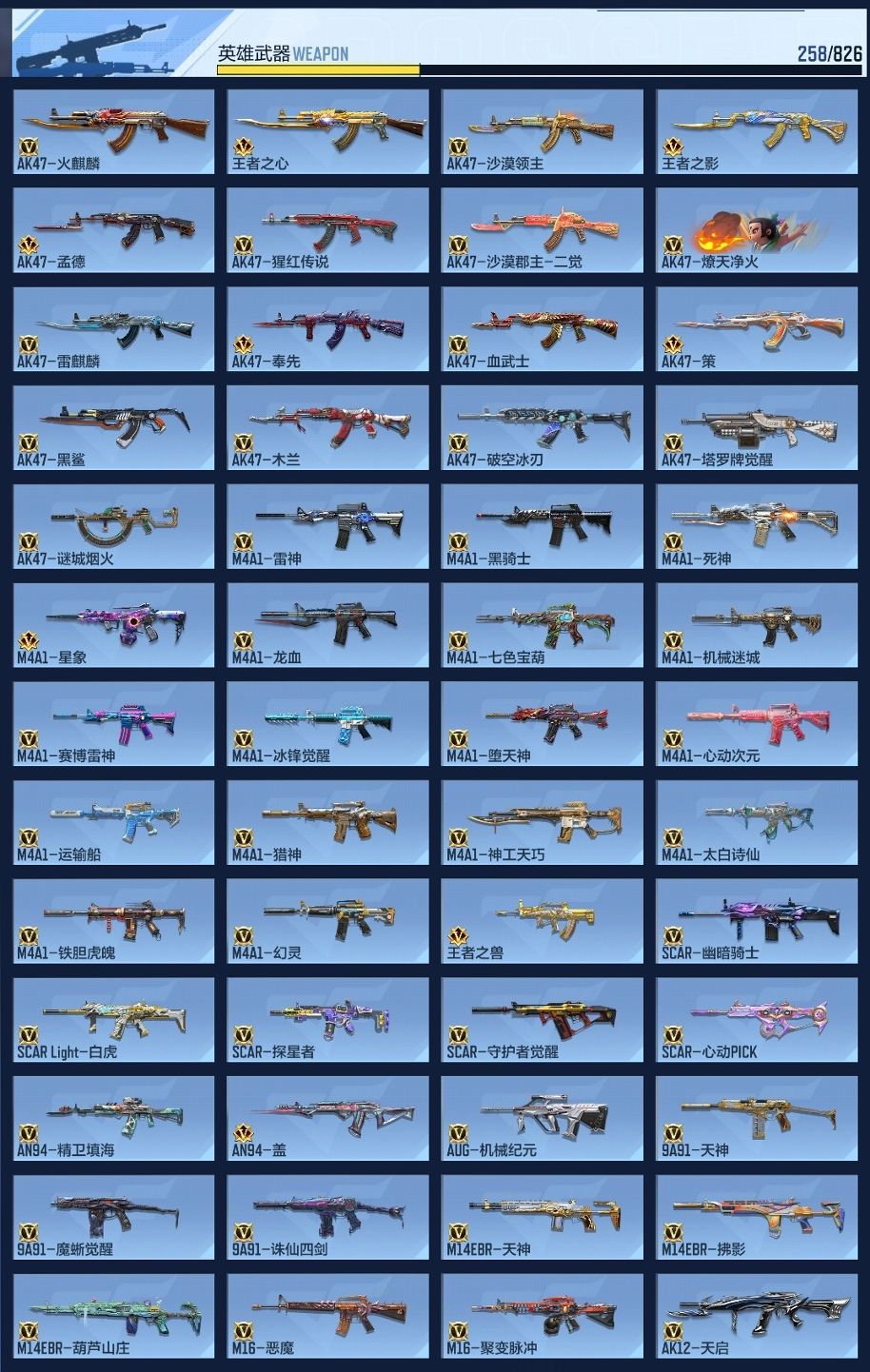 CFMZJY427001枪战王者账号详情图21