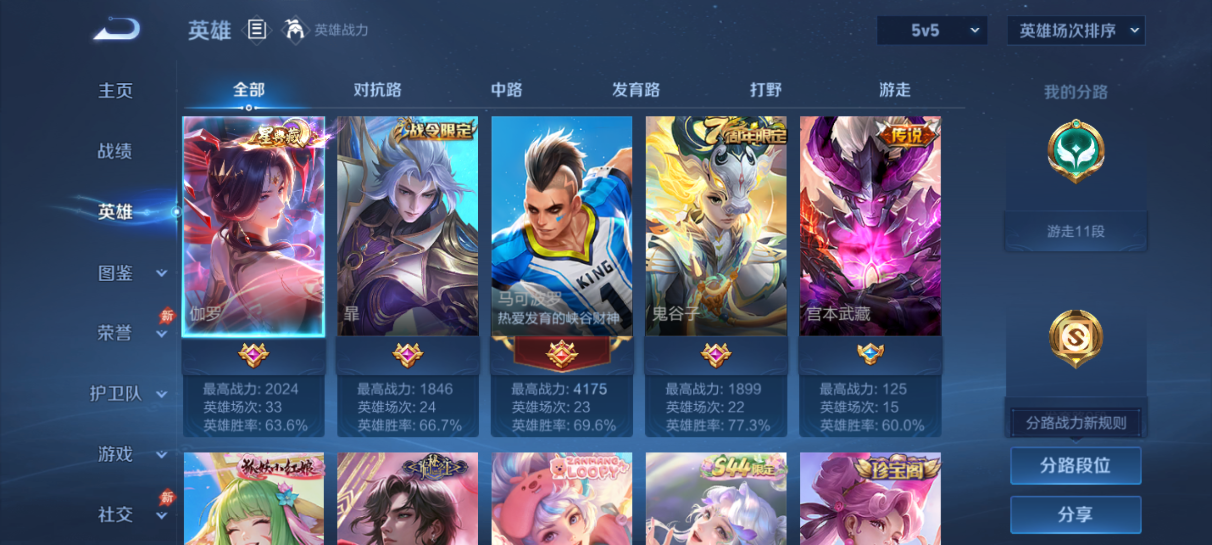 WZMMN4576507王者荣耀账号详情图9 WZMMN4576507王者荣耀账号详情图9