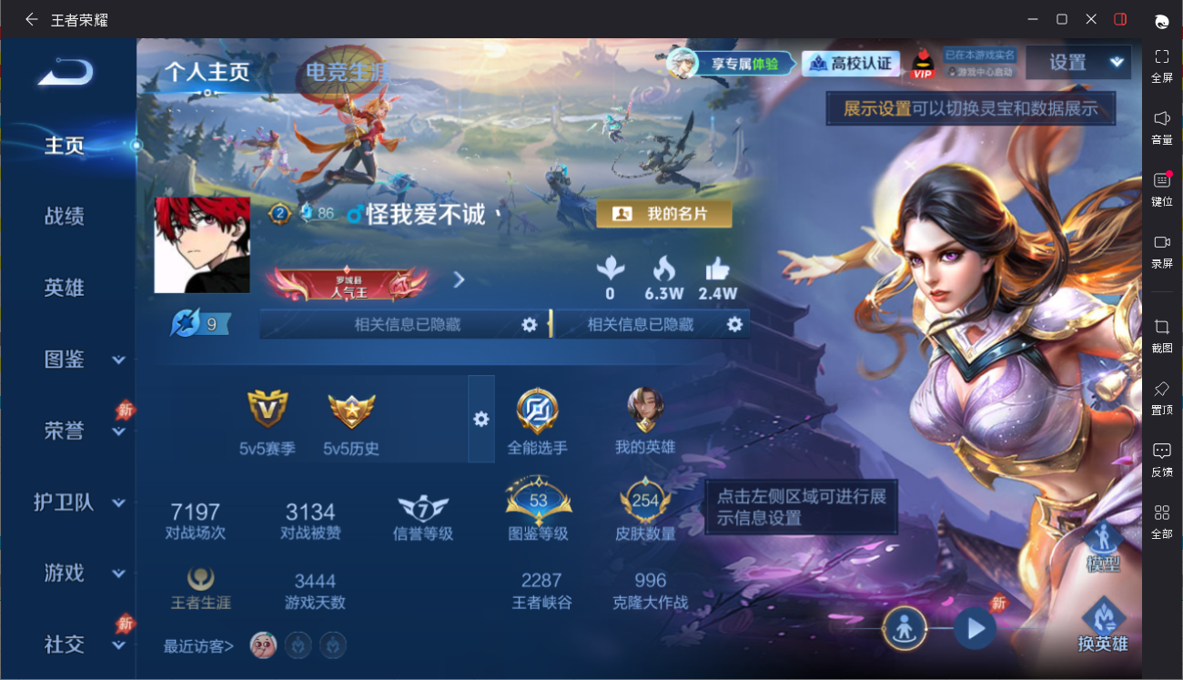 WZMMN4625043王者荣耀账号详情图8