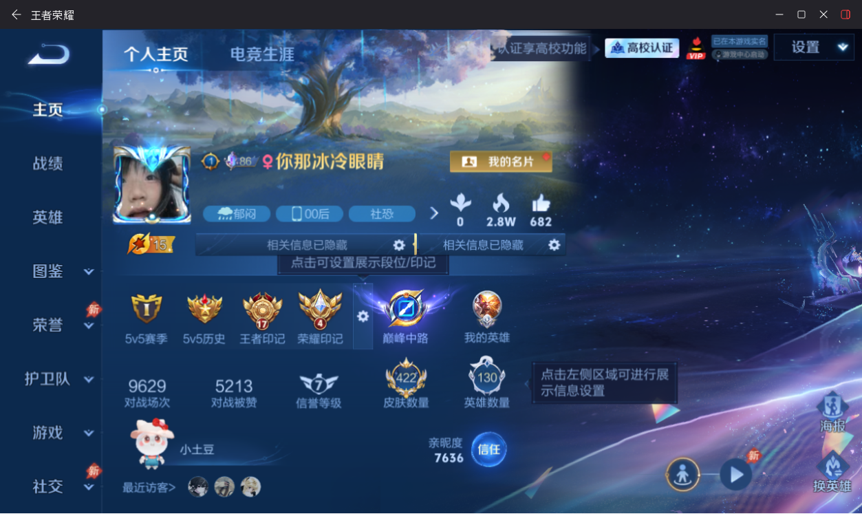 WZMMN4676243王者荣耀账号详情图11 WZMMN4676243王者荣耀账号详情图11
