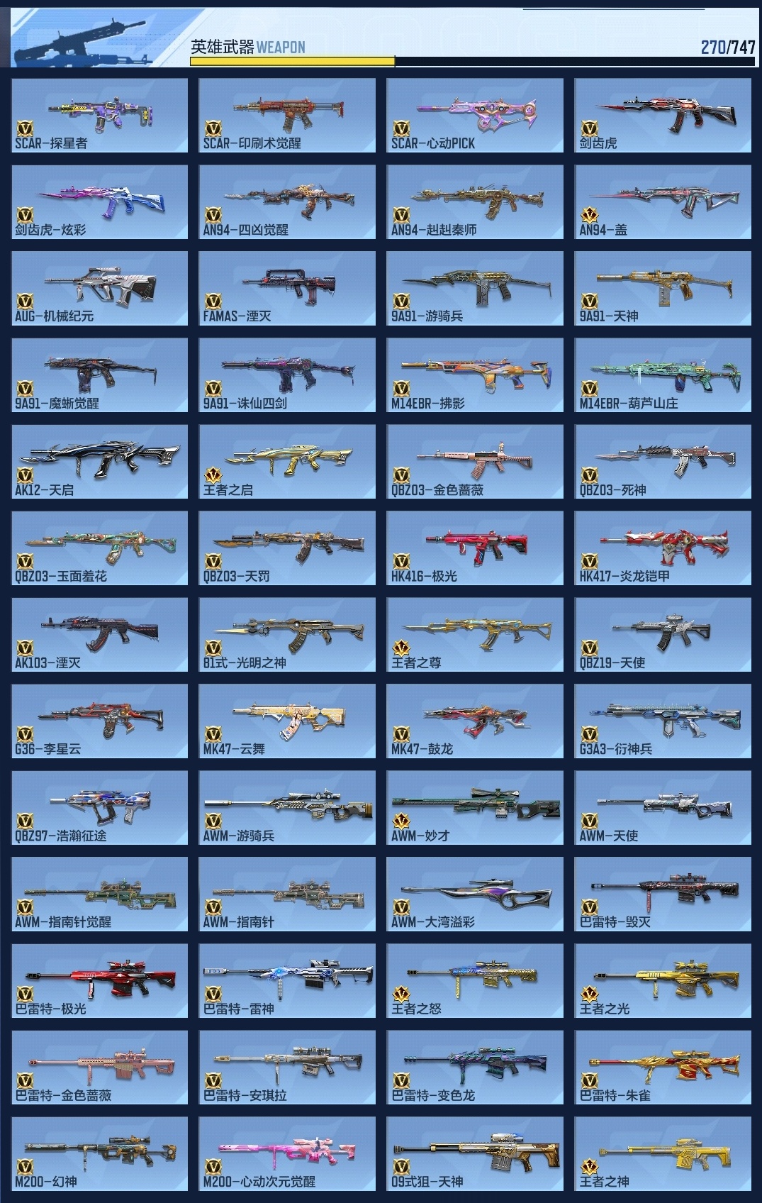 CFMWQ40744枪战王者账号详情图9