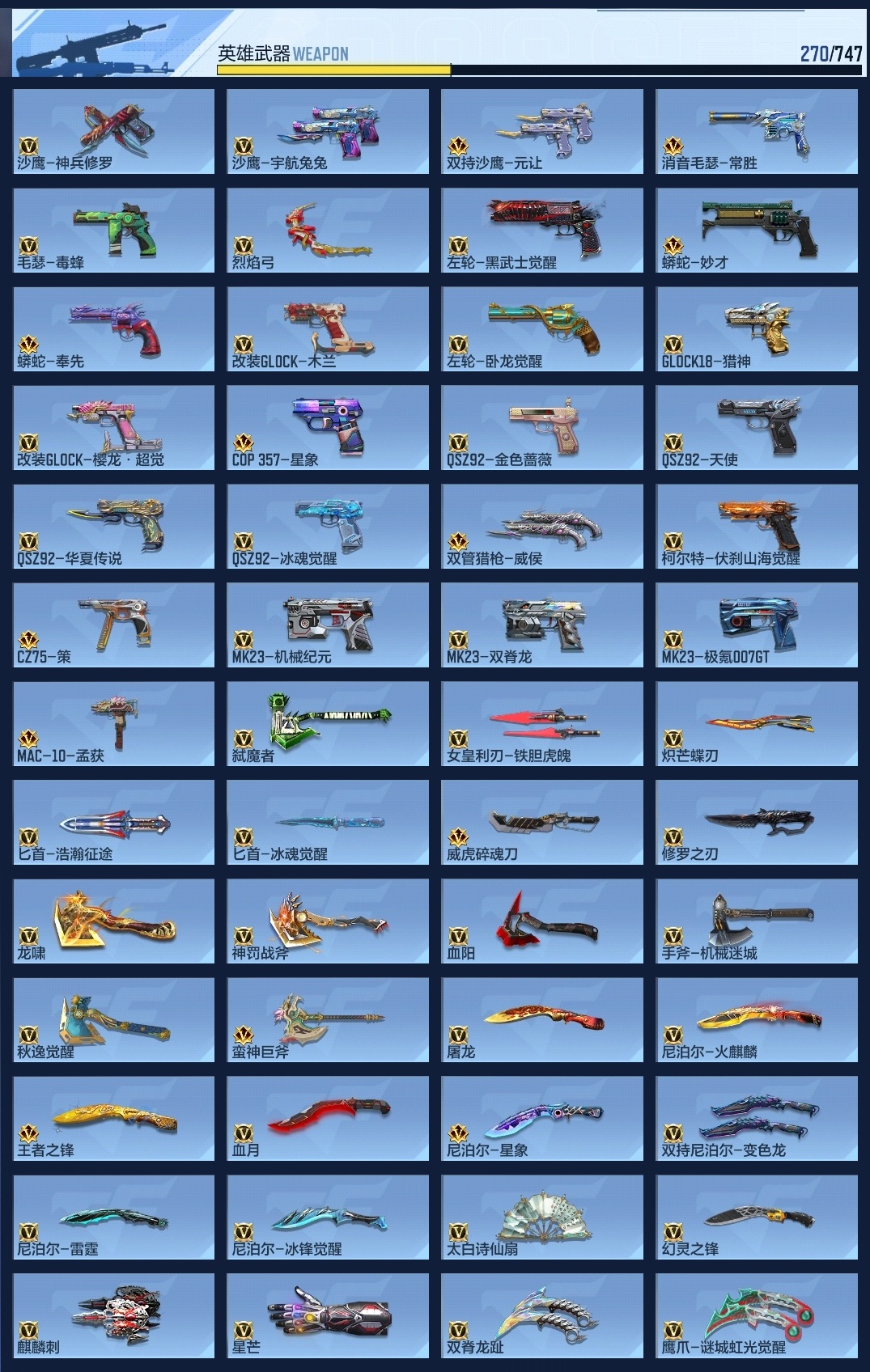 CFMWQ40744枪战王者账号详情图11