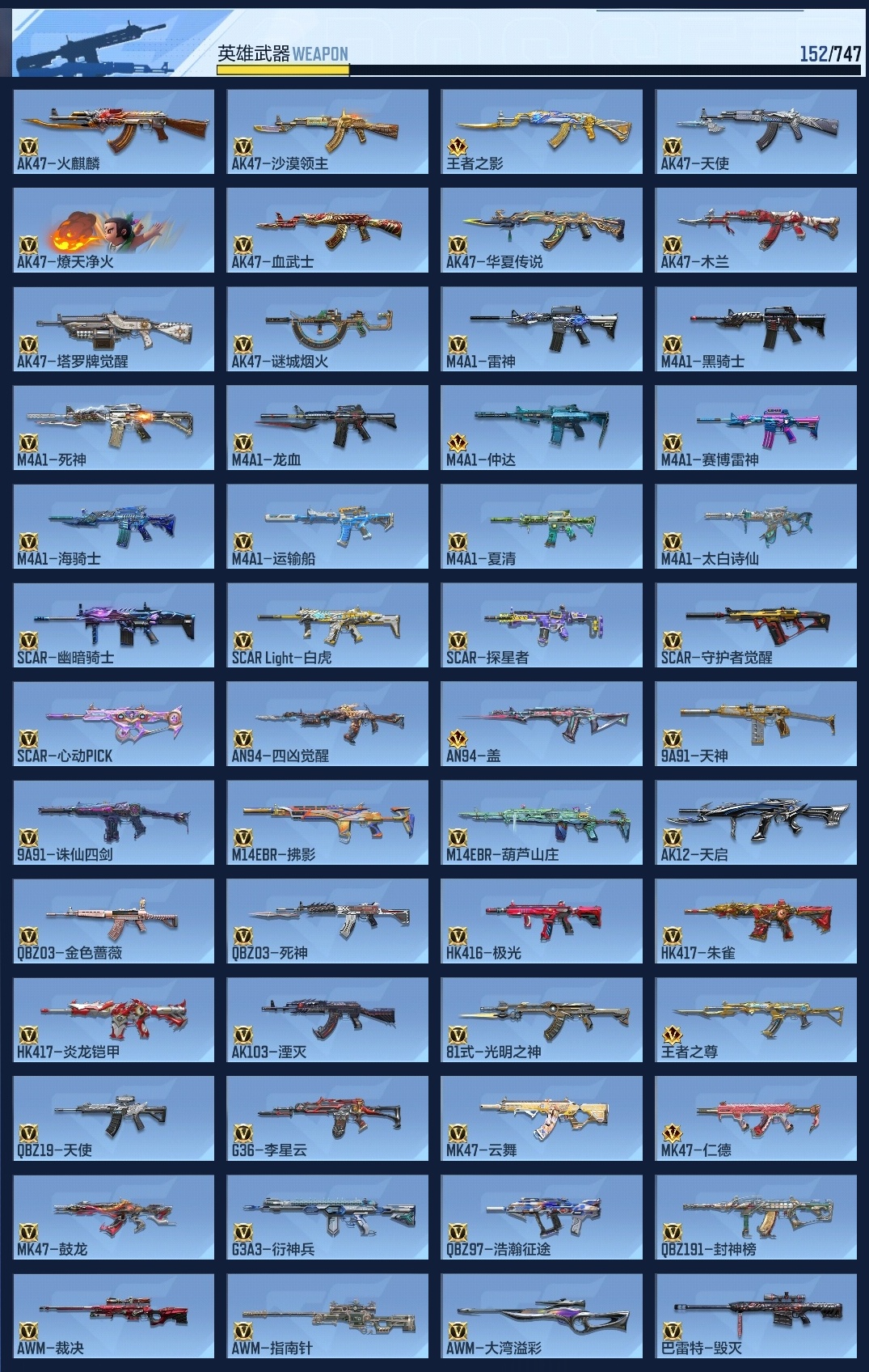 CFMWQ40993枪战王者账号详情图7