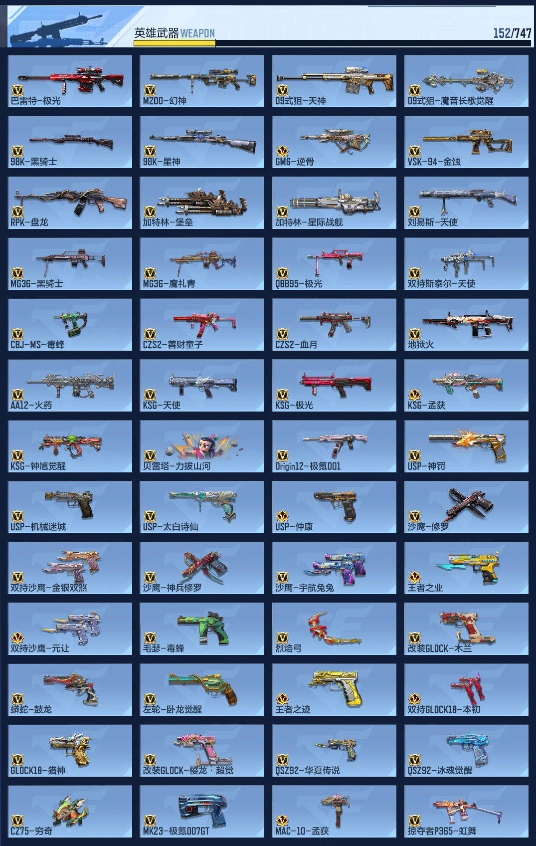 CFMWQ40993枪战王者账号详情图8