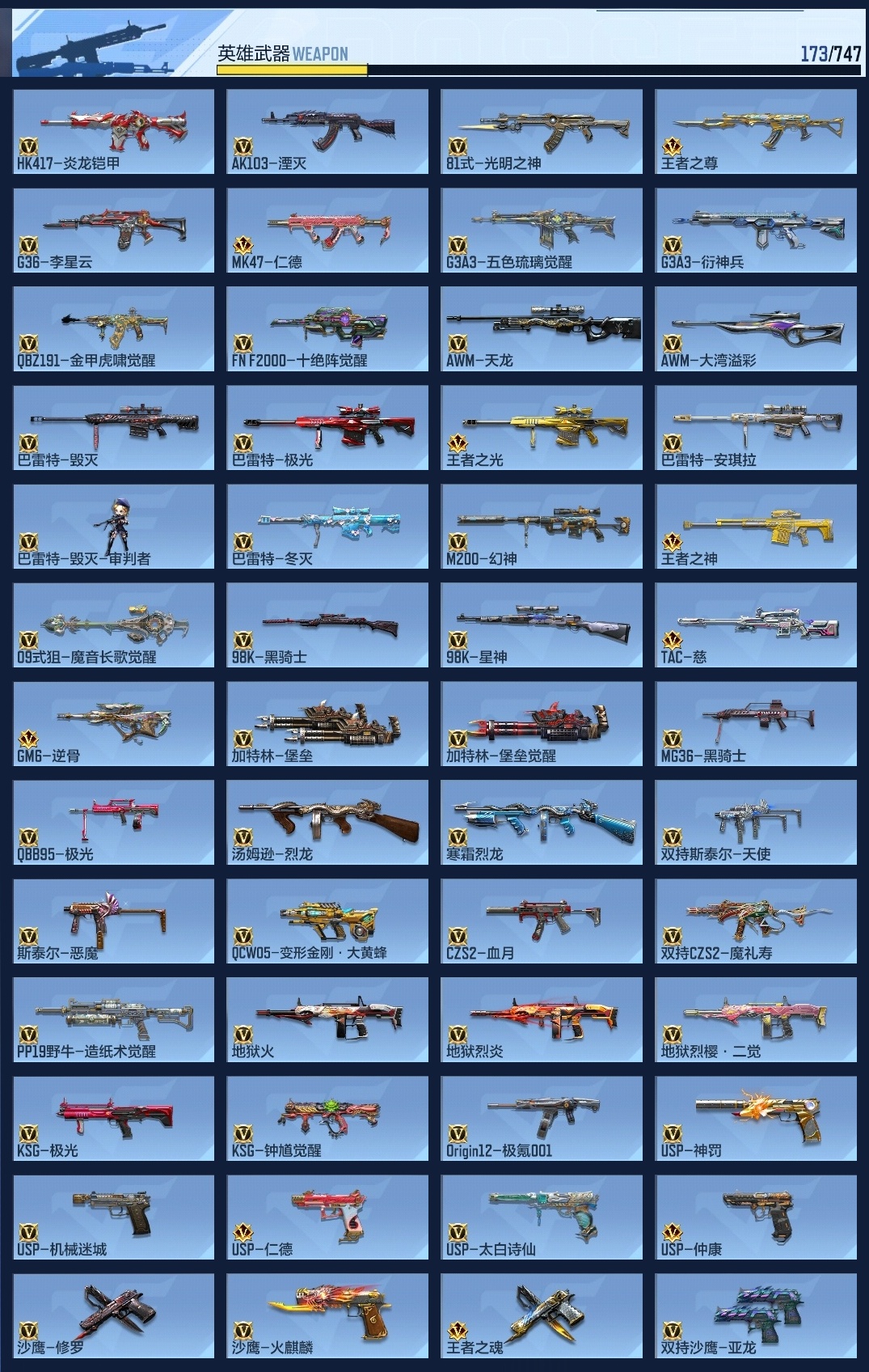 CFMWQ42673枪战王者账号详情图8