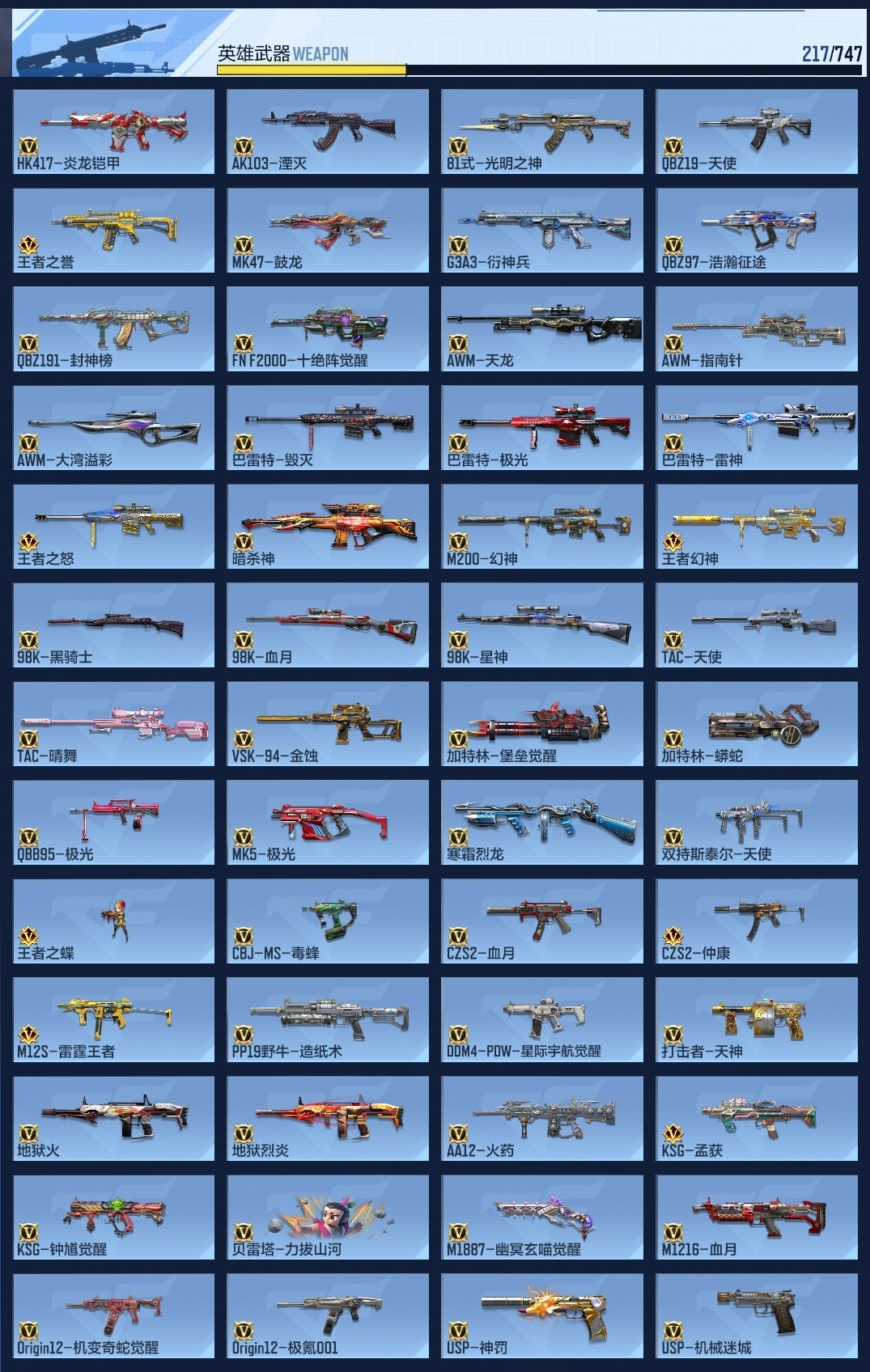 CFMWQ43779枪战王者账号详情图8