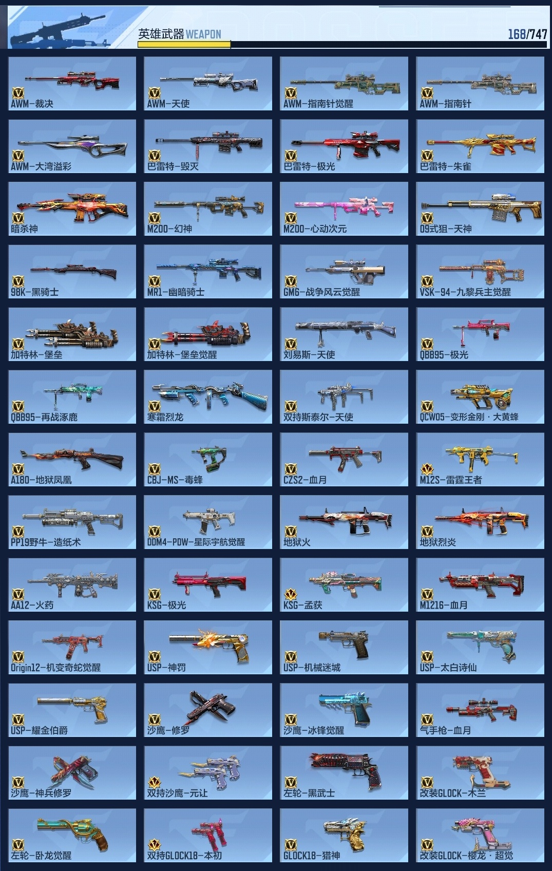 CFMWQ43782枪战王者账号详情图8