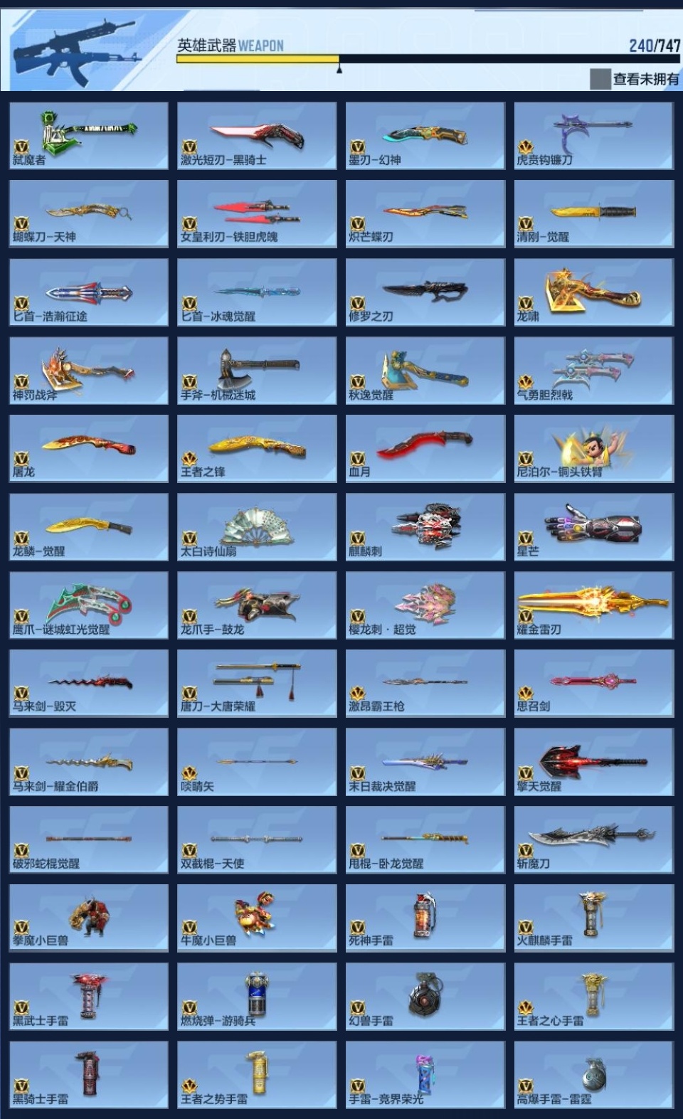 CFMWQ44863枪战王者账号详情图10