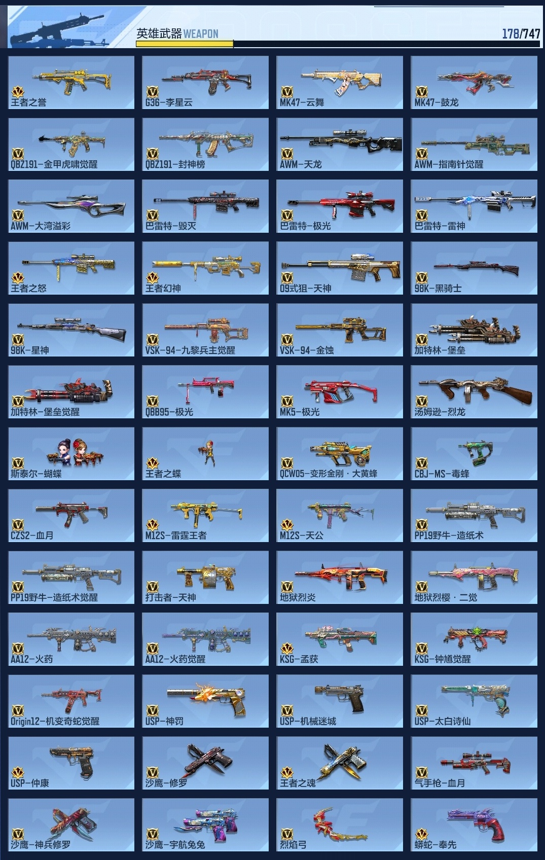 CFMWQ44860枪战王者账号详情图9