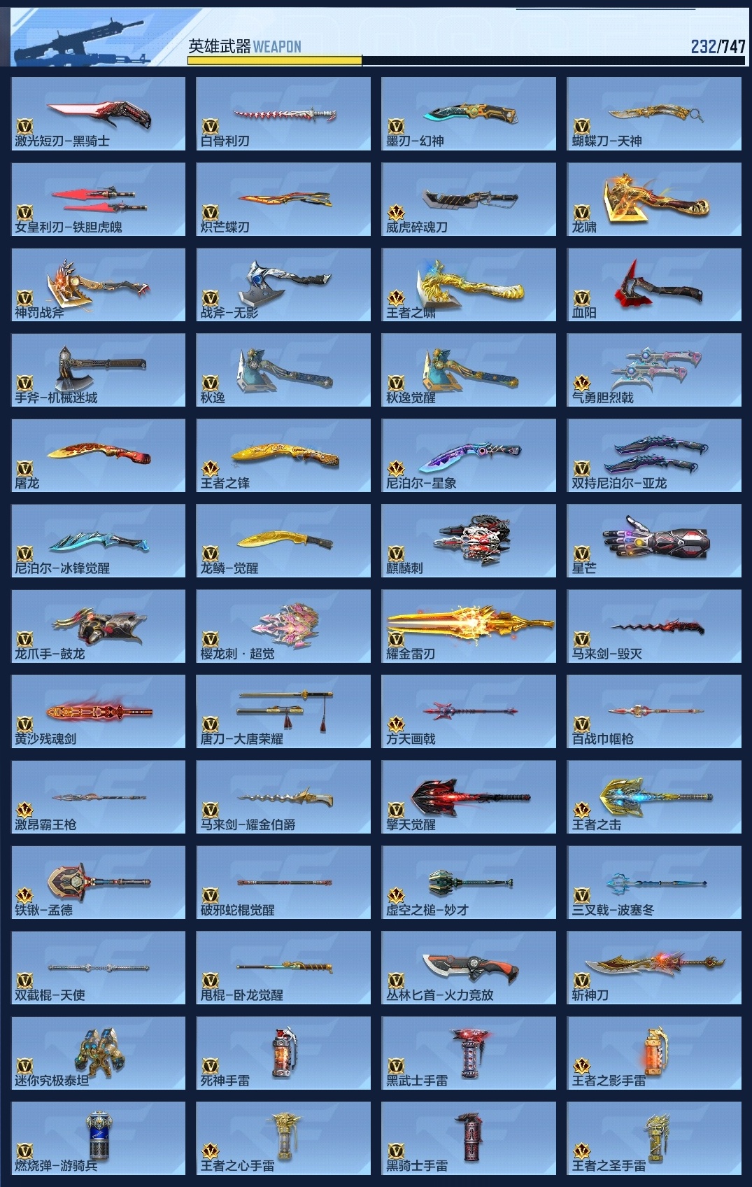 CFMWQ44843枪战王者账号详情图11