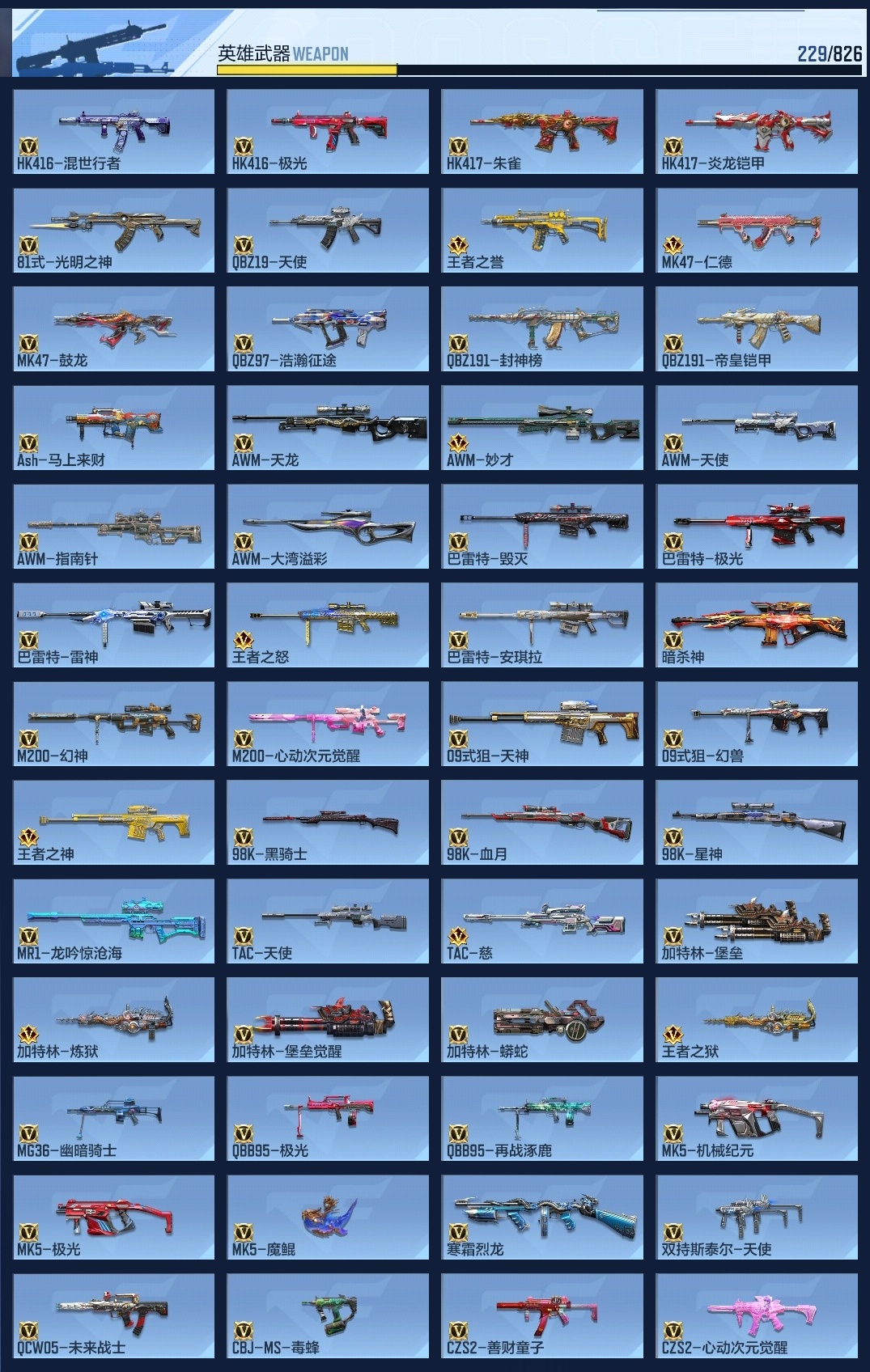 CFMWQ48182枪战王者账号详情图20