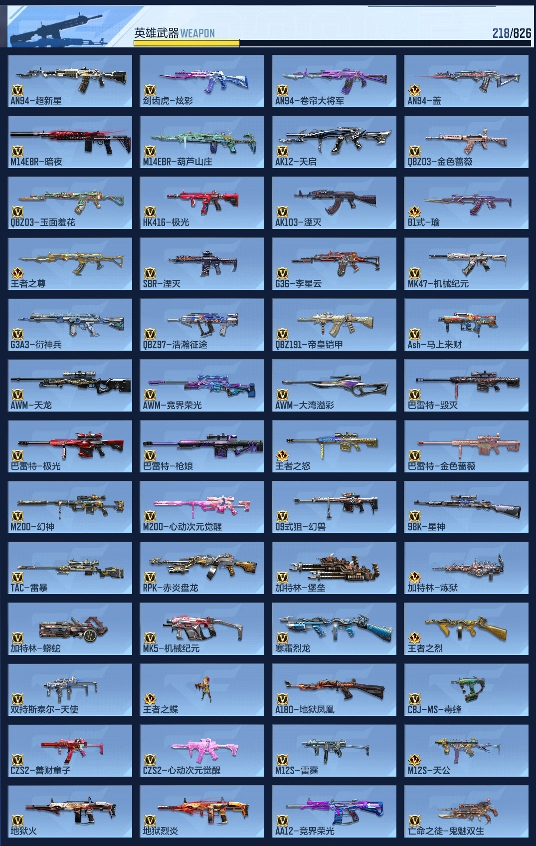 CFMWQ48497枪战王者账号详情图17