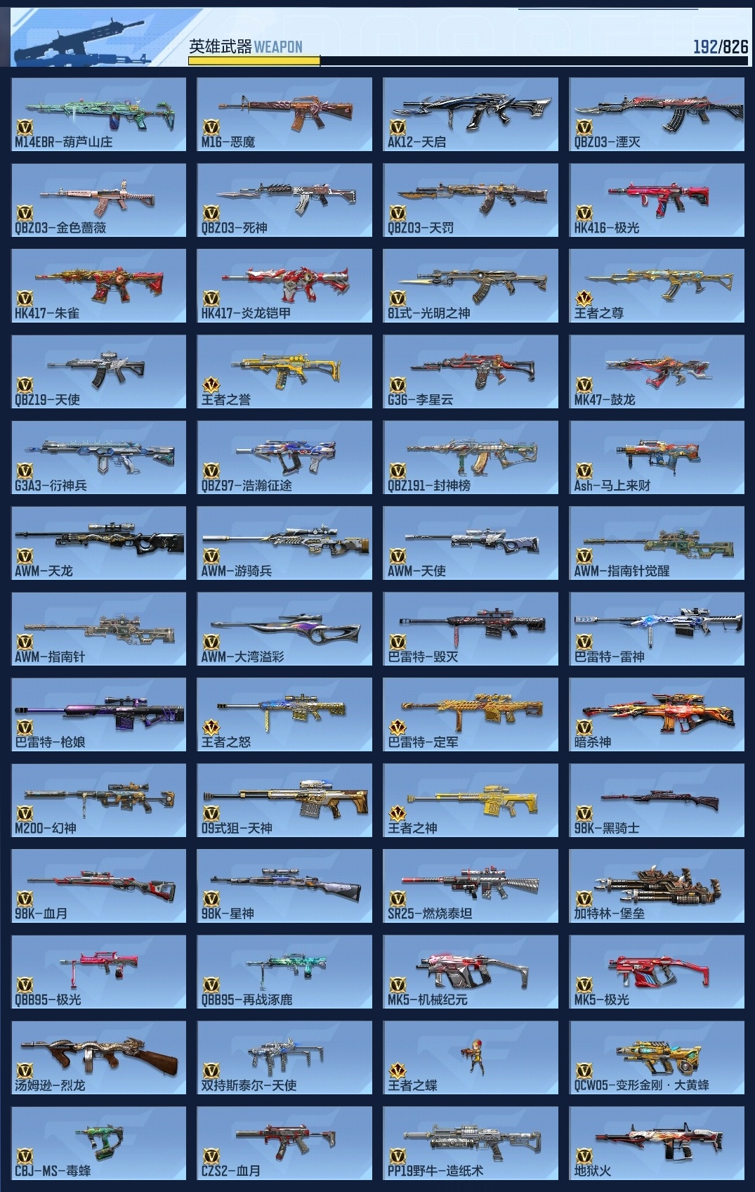 CFMWQ48591枪战王者账号详情图17