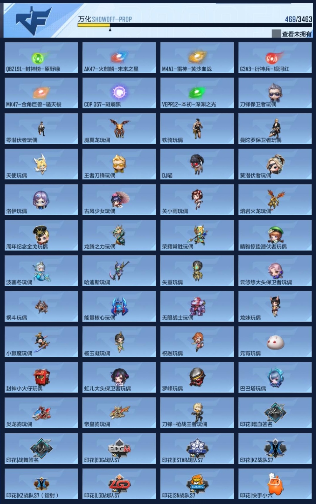 CFMWQ48915枪战王者账号详情图17