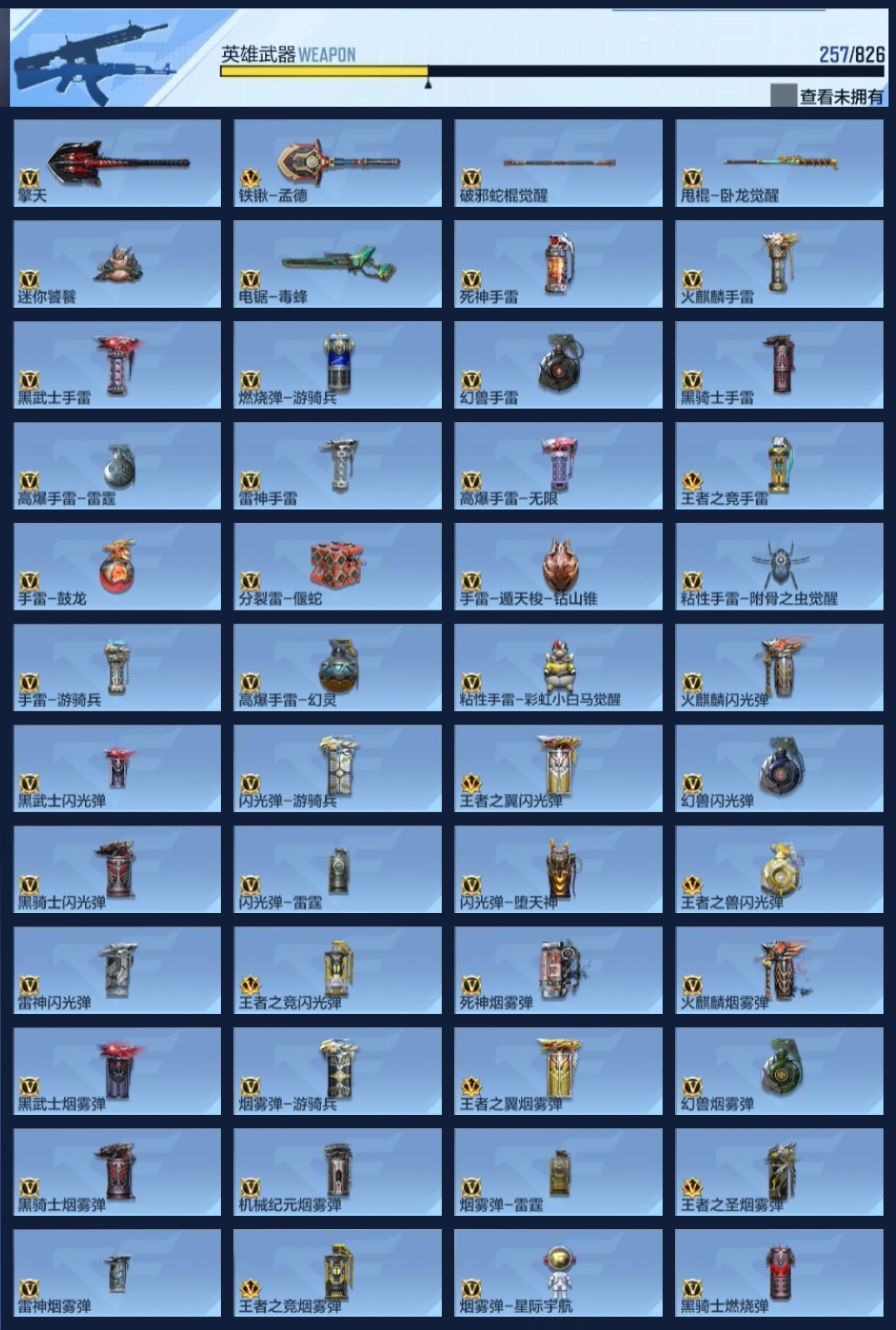 CFMWQ48915枪战王者账号详情图12