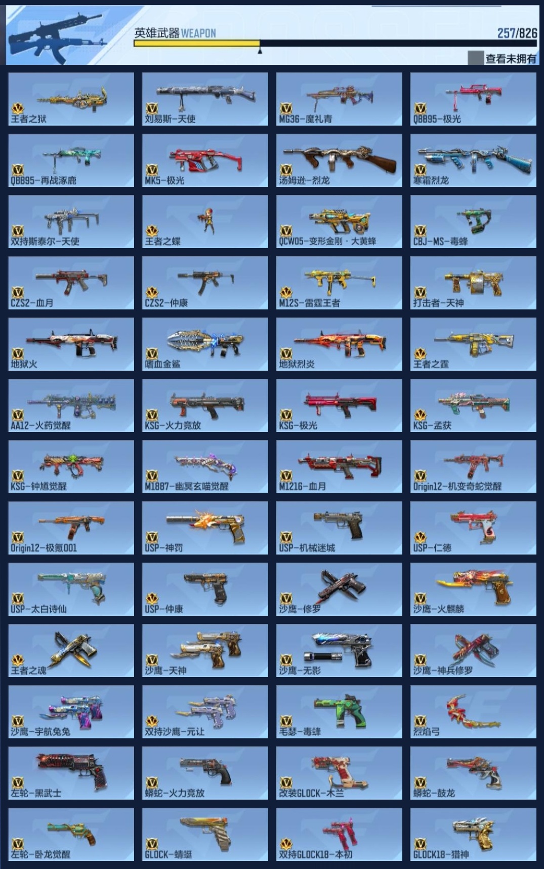 CFMWQ48915枪战王者账号详情图10