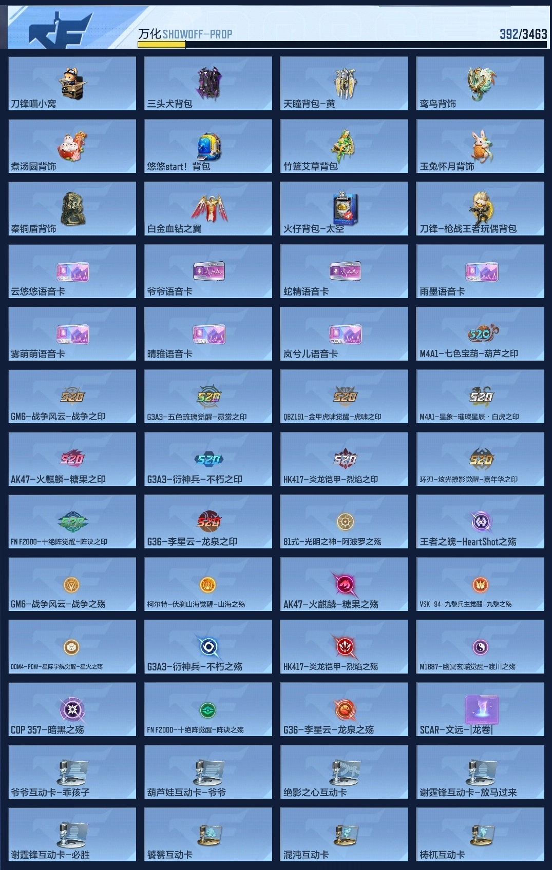 CFMWQ49297枪战王者账号详情图14