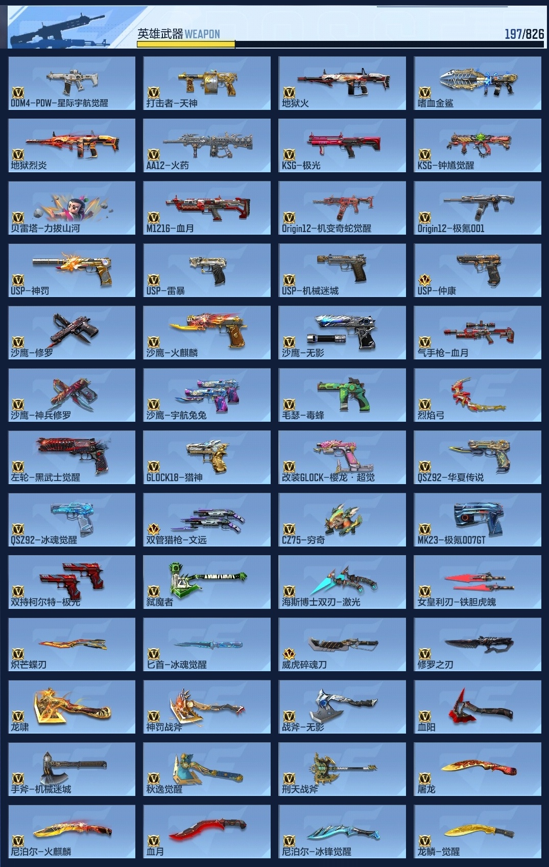 CFMWQ49297枪战王者账号详情图18