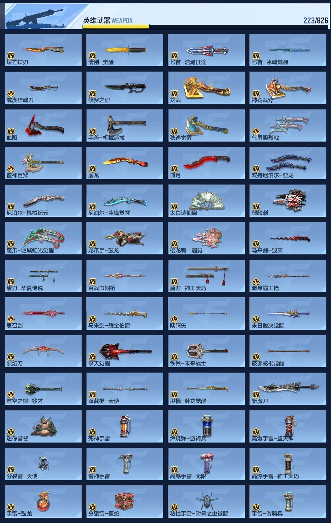 CFMWQ414237枪战王者账号详情图19