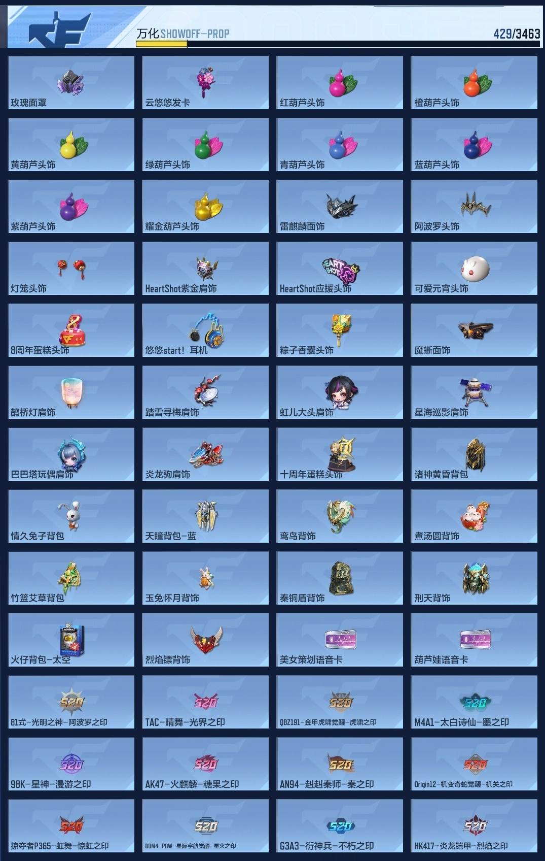 CFMWQ414237枪战王者账号详情图13