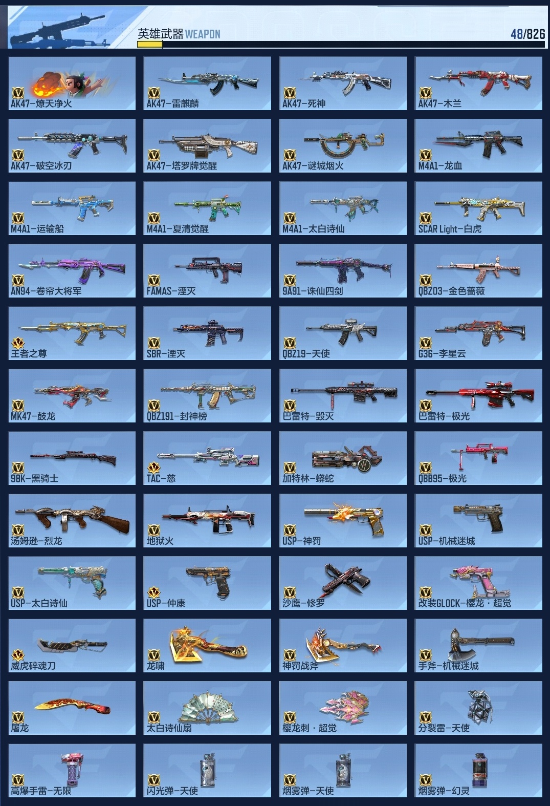 CFMWQ415673枪战王者账号详情图9