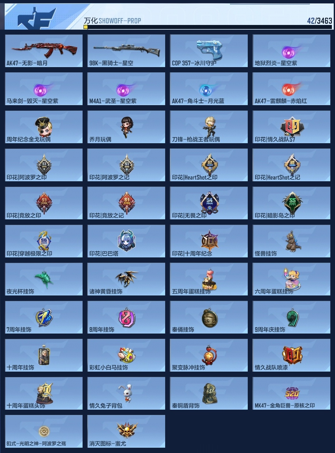 CFMWQ415669枪战王者账号详情图8