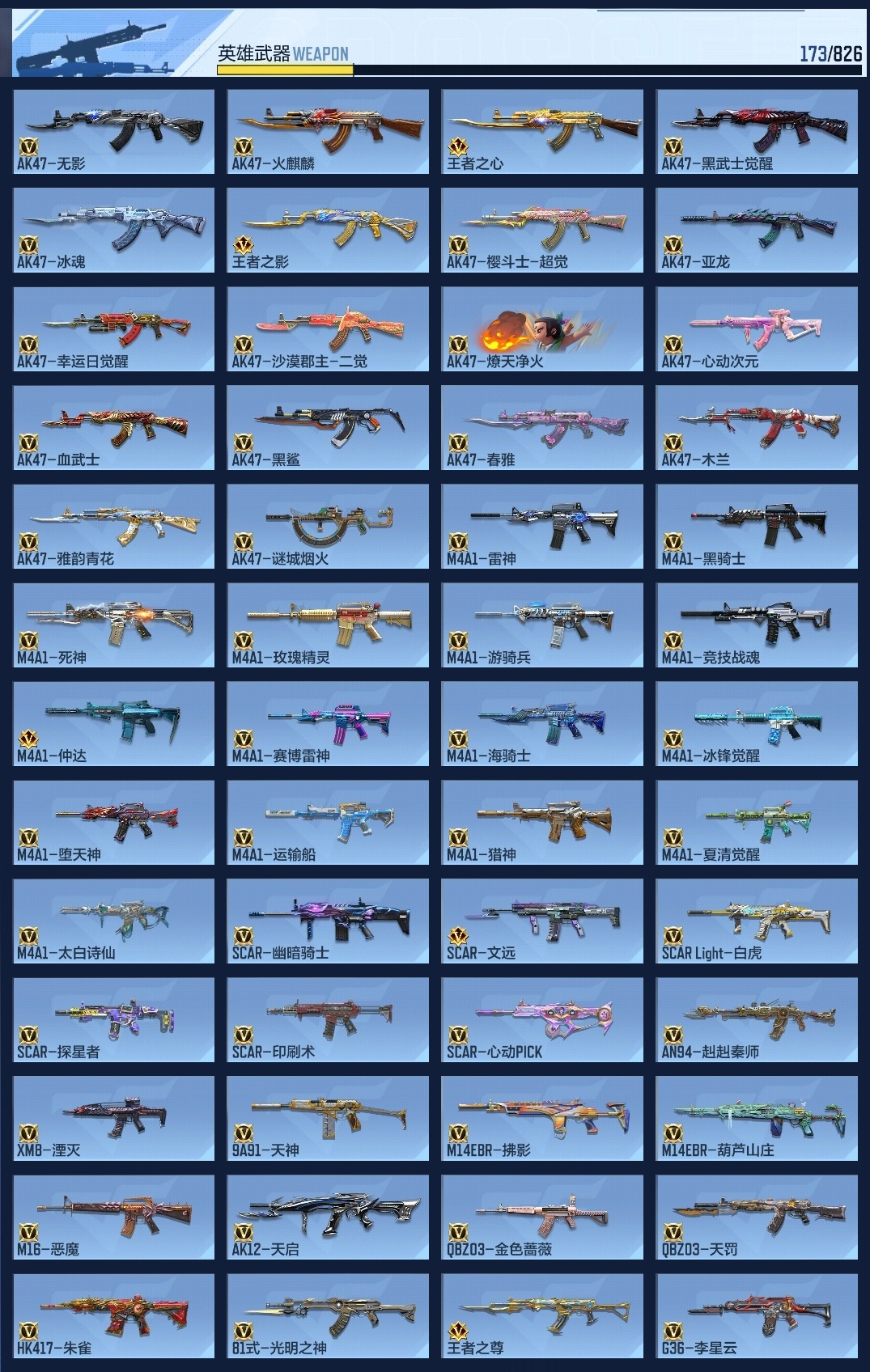 CFMWQ415964枪战王者账号详情图17